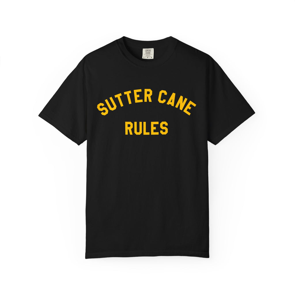 Sutter Cane Rules In the Mouth of Madness Unisex Garment-Dyed T-shirt