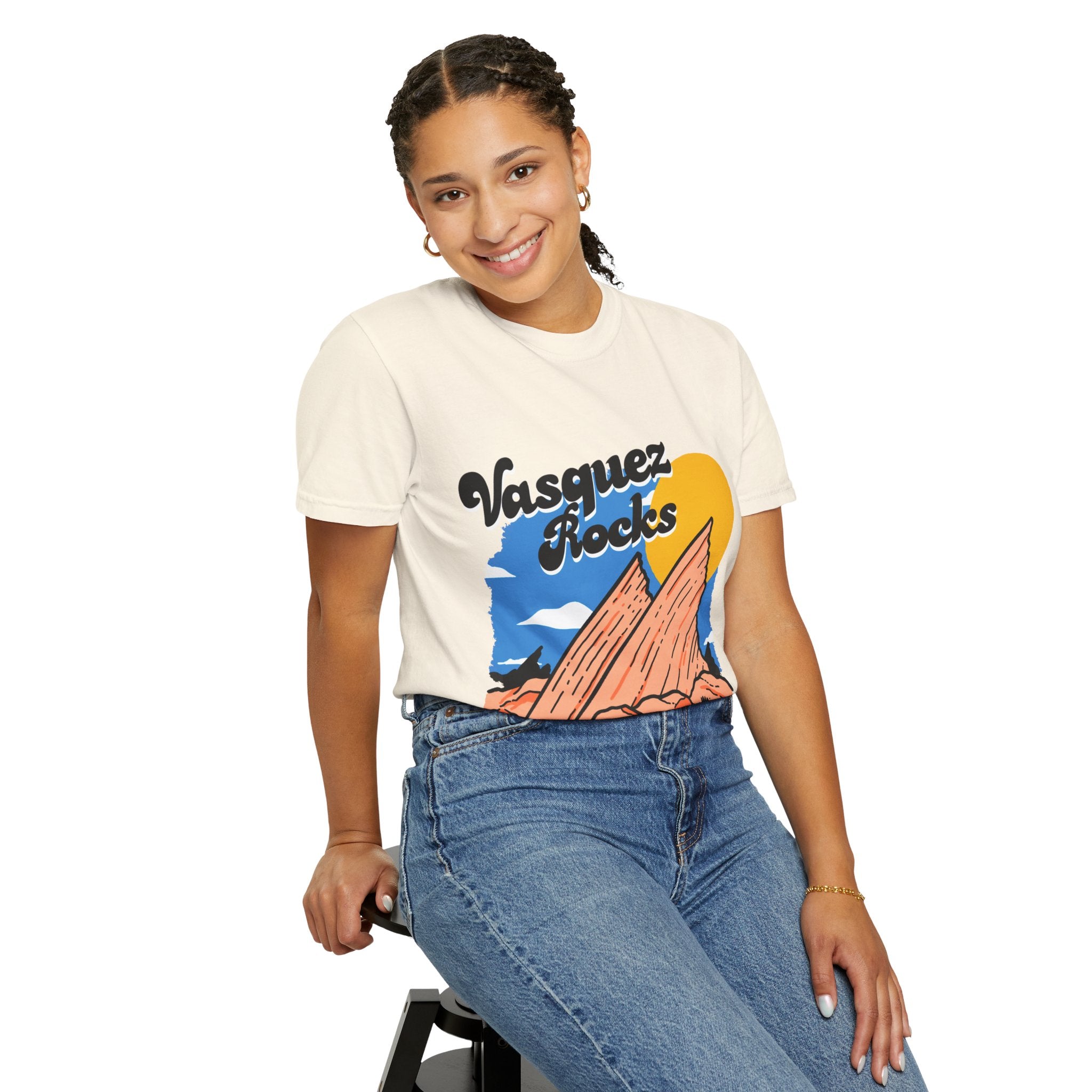Vasquez Rocks Unisex Garment-Dyed T-shirt