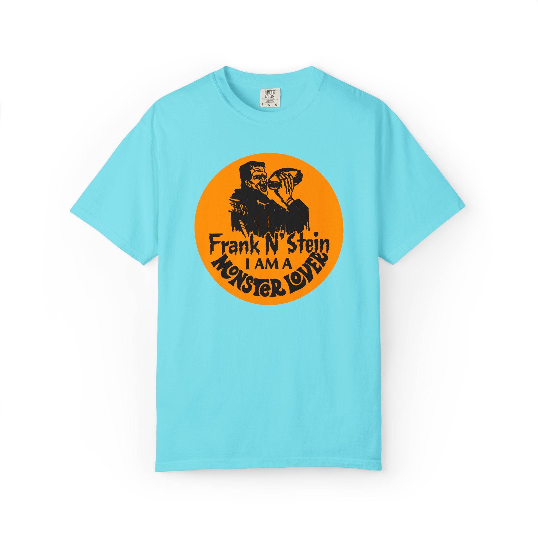 Frank N' Stein Monster Lover Retro Restaurant Unisex Garment-Dyed T-shirt