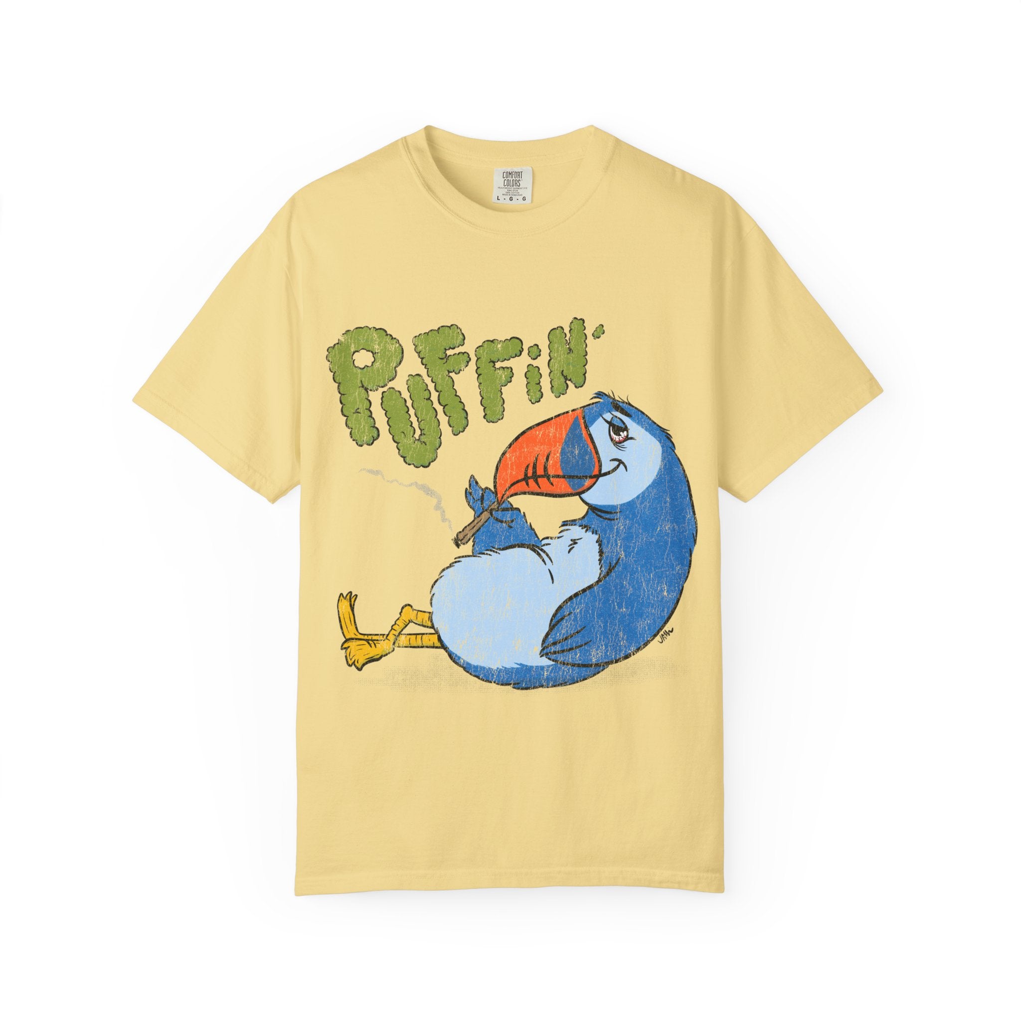 Puffin' Puffin Unisex Garment-Dyed T-shirt