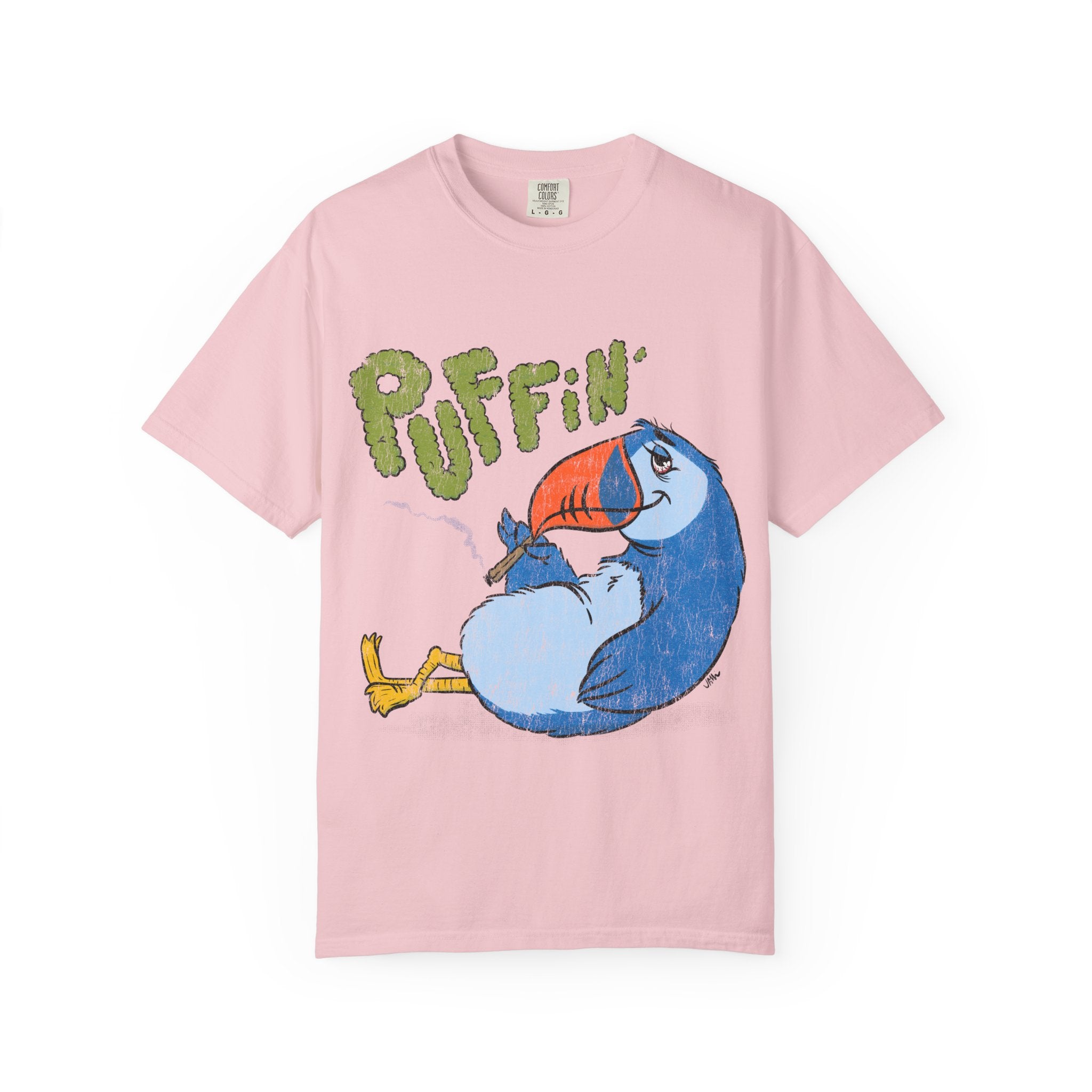 Puffin' Puffin Unisex Garment-Dyed T-shirt
