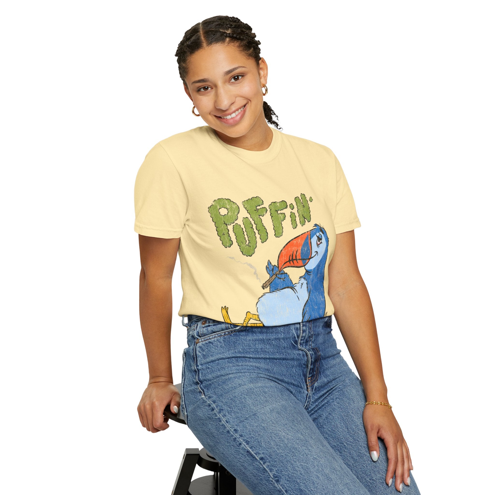 Puffin' Puffin Unisex Garment-Dyed T-shirt