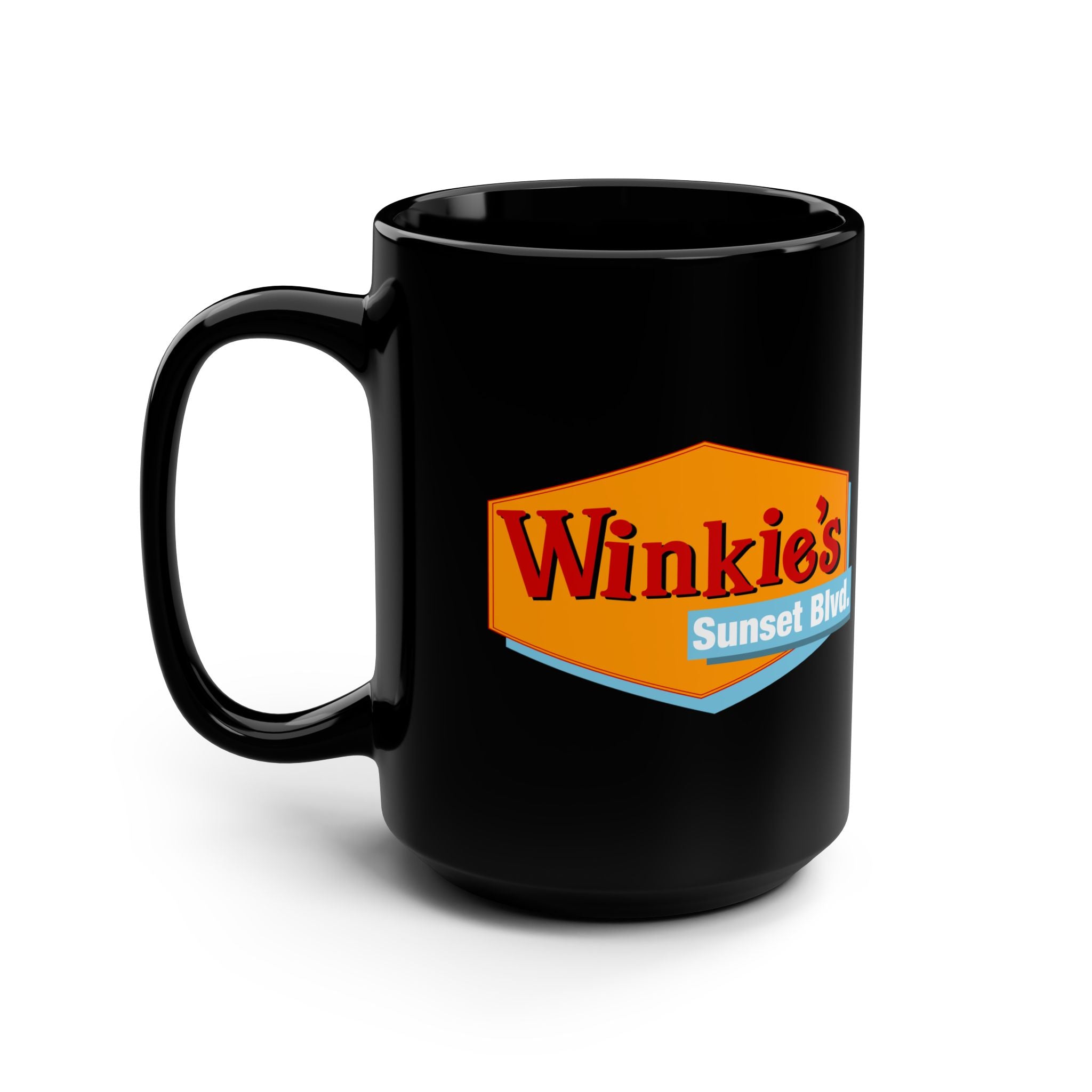Winkie's Mulholland Drive David Lynch Black Mug, 15oz