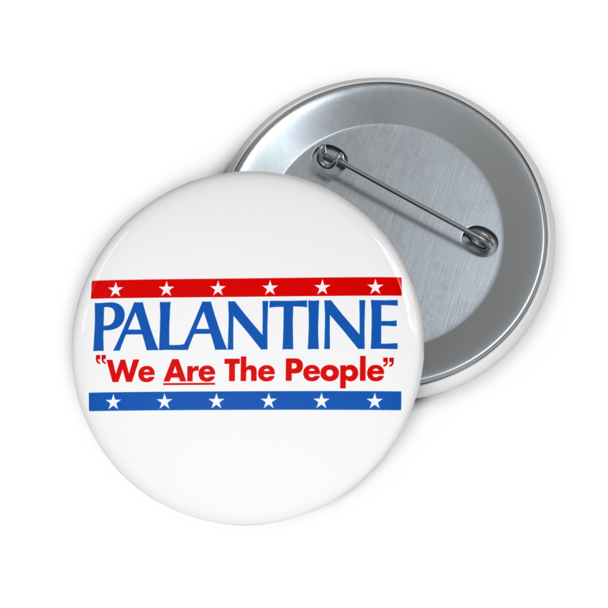 Palantine "We Are The People" Taxi Driver Alternate Campaign Button