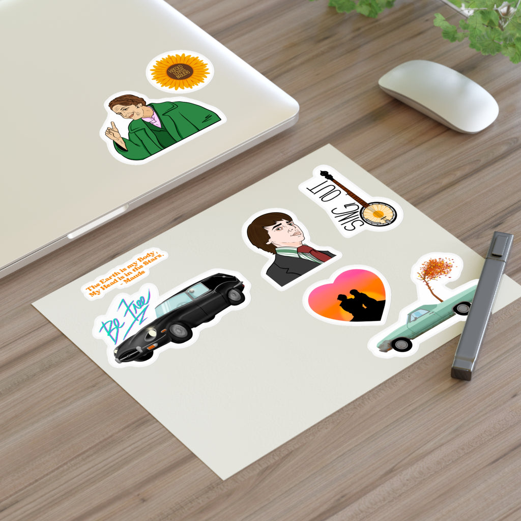 Harold and Maude Sticker Sheet