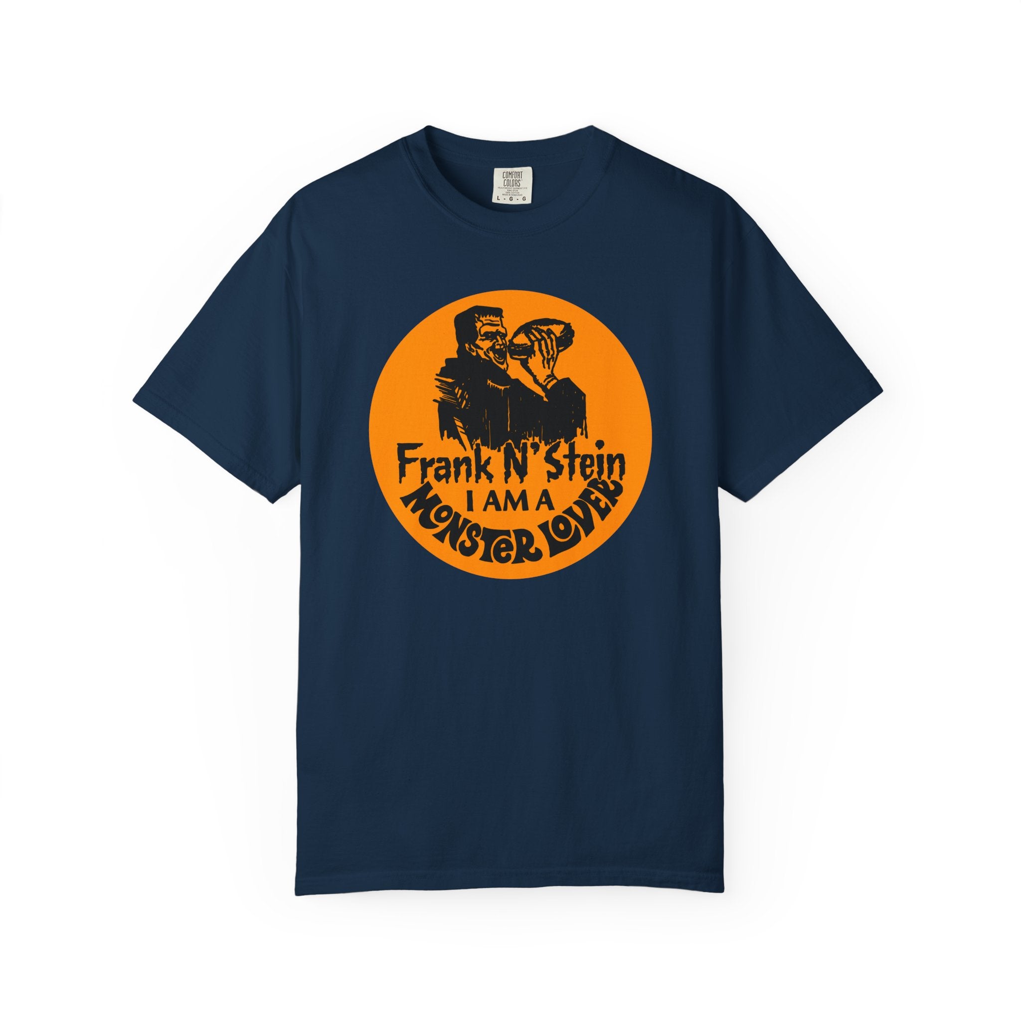 Frank N' Stein Monster Lover Retro Restaurant Unisex Garment-Dyed T-shirt