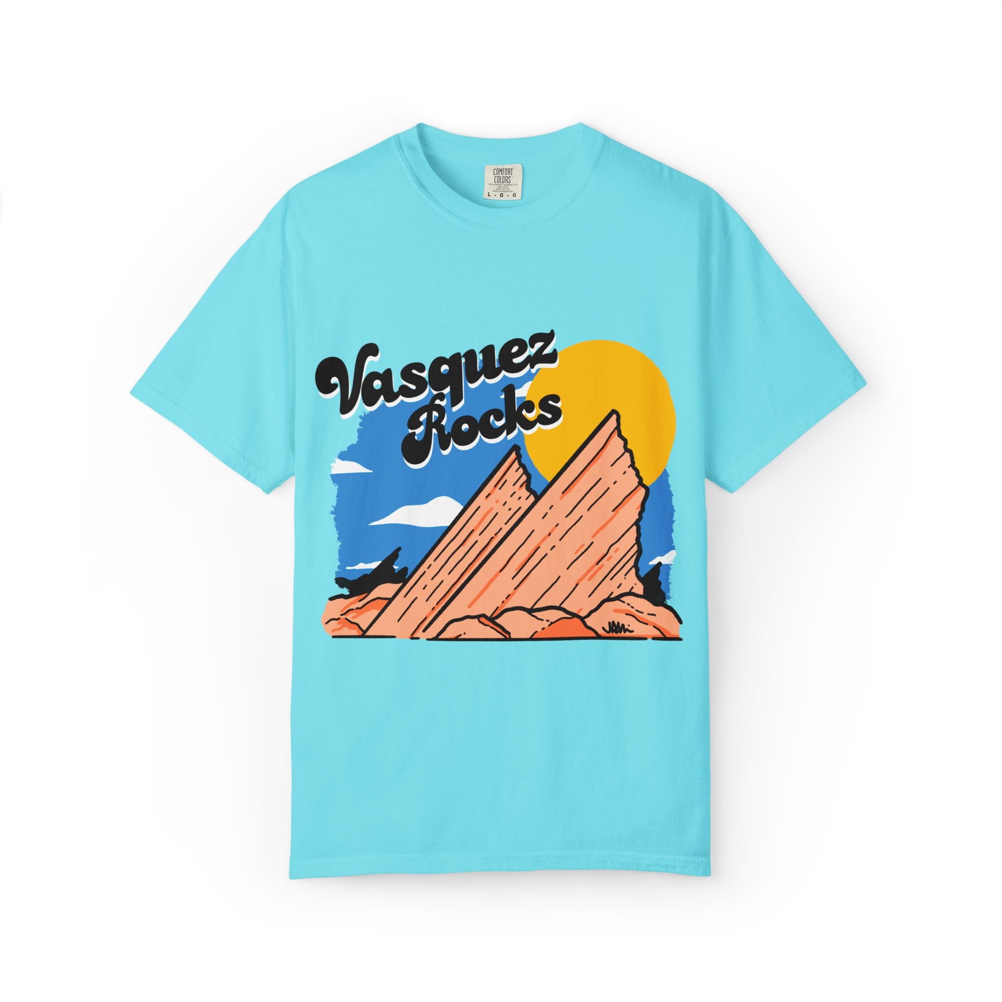 Vasquez Rocks Unisex Garment-Dyed T-shirt