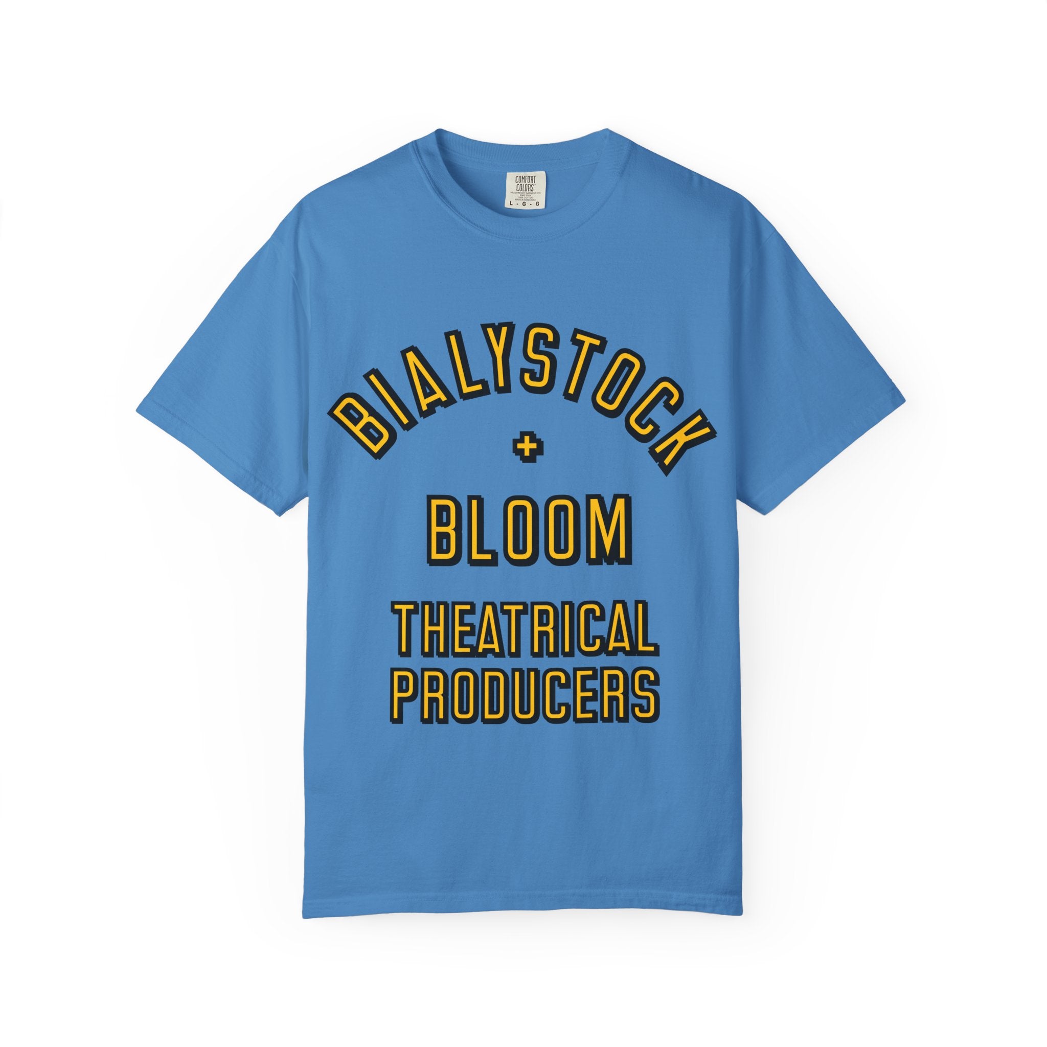 Bialystock & Bloom Mel Brooks' THE PRODUCERS Unisex Garment-Dyed T-shirt