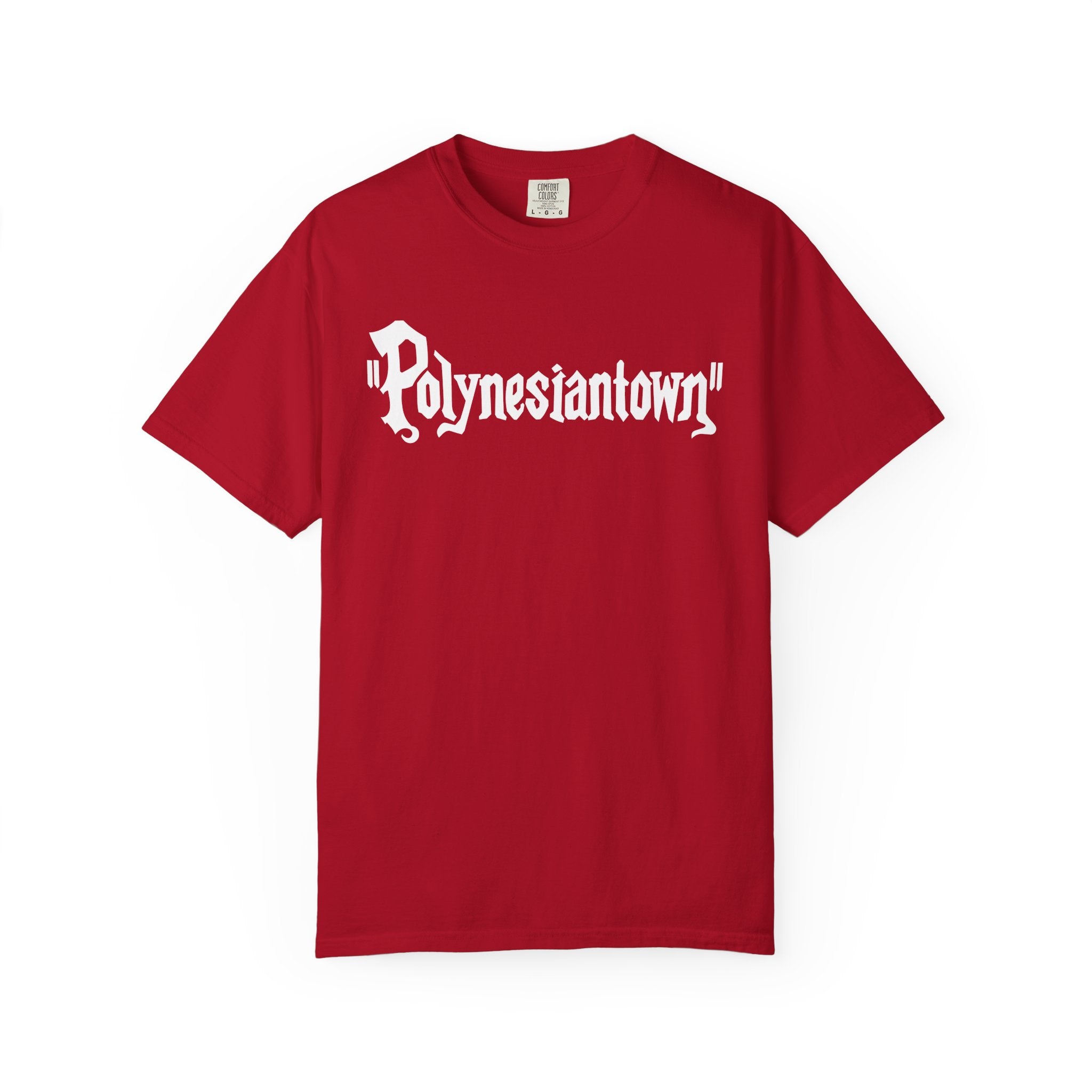 Polynesiantown SCTV Chinatown Parody Unisex Garment-Dyed T-shirt
