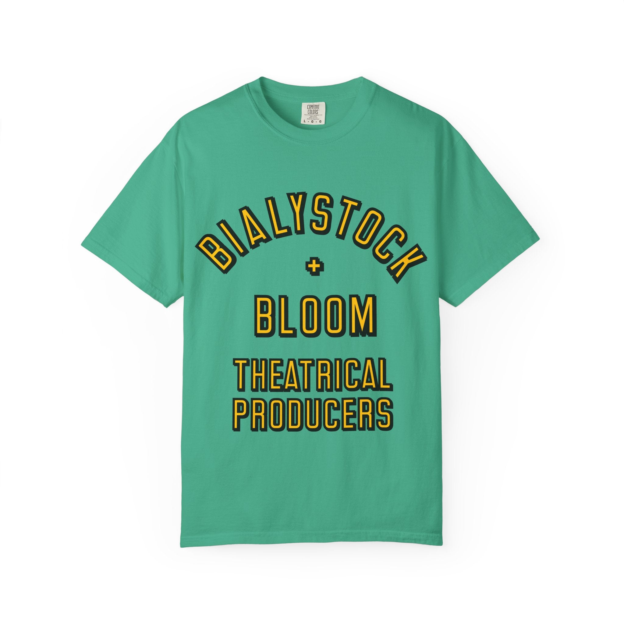 Bialystock & Bloom Mel Brooks' THE PRODUCERS Unisex Garment-Dyed T-shirt