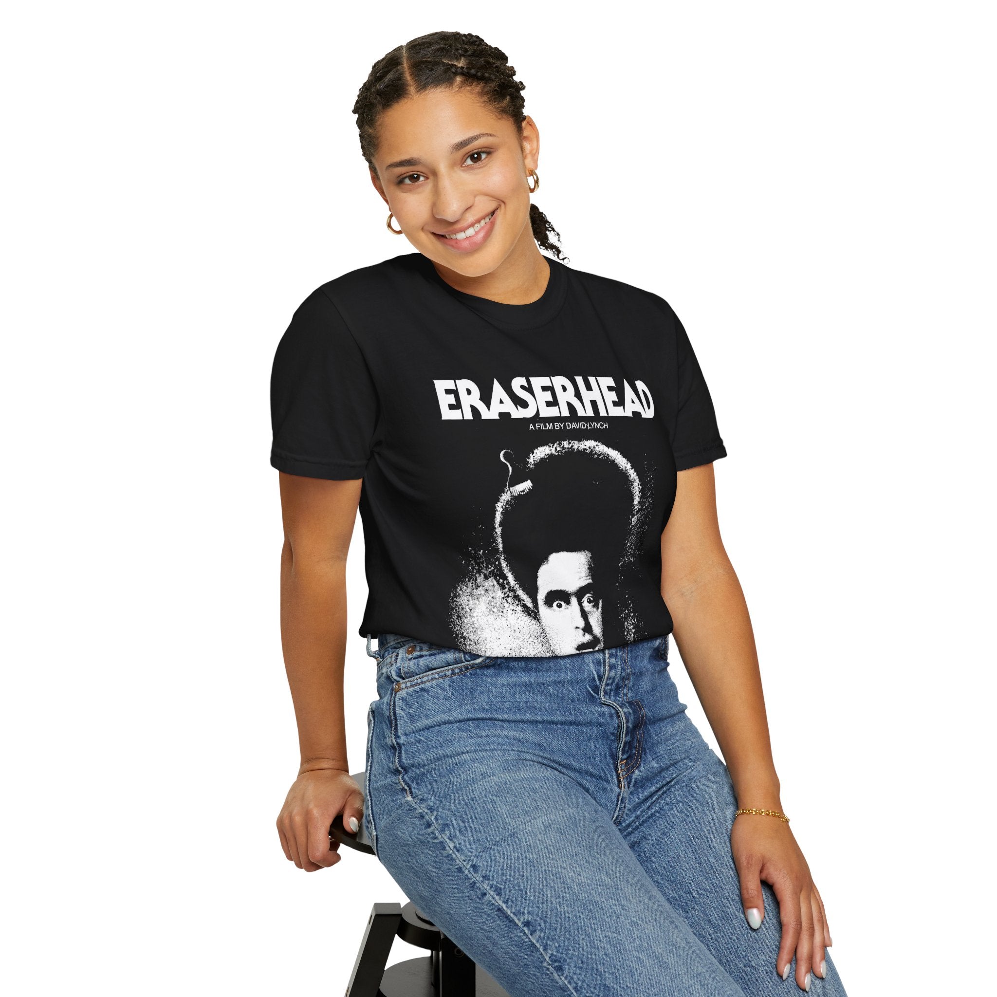 Eraserhead Jon Lovitz David Lynch Parody Unisex Garment-Dyed T-shirt
