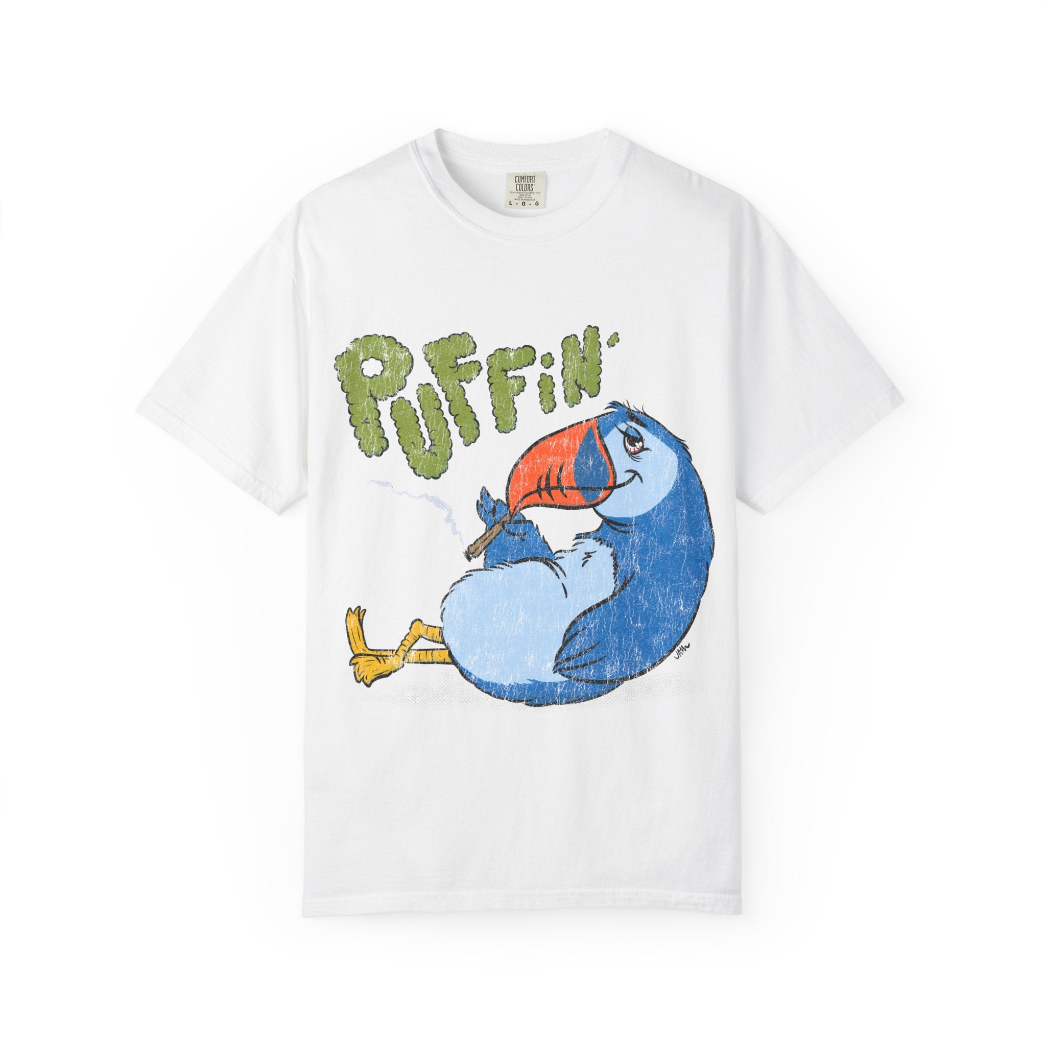 Puffin' Puffin Unisex Garment-Dyed T-shirt