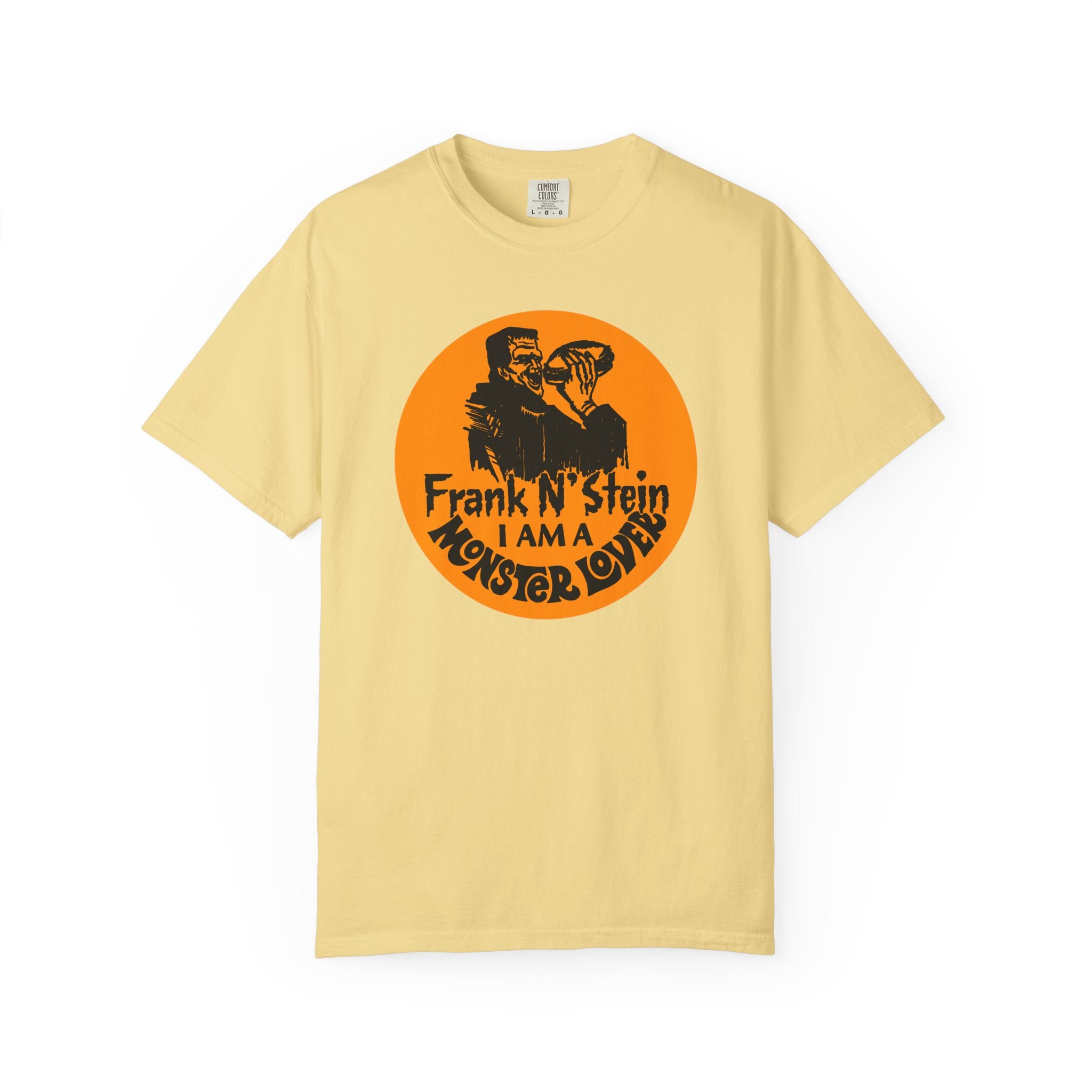 Frank N' Stein Monster Lover Retro Restaurant Unisex Garment-Dyed T-shirt