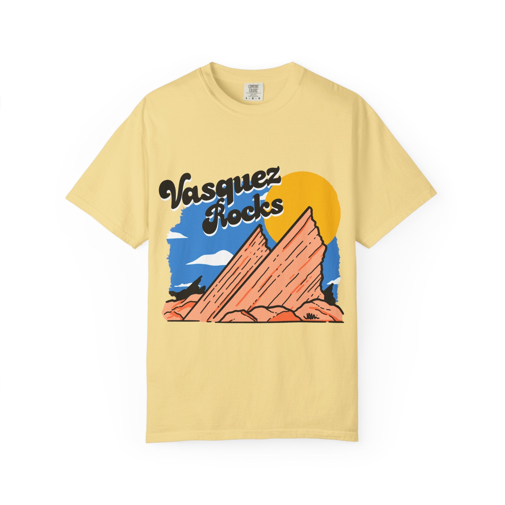 Vasquez Rocks Unisex Garment-Dyed T-shirt