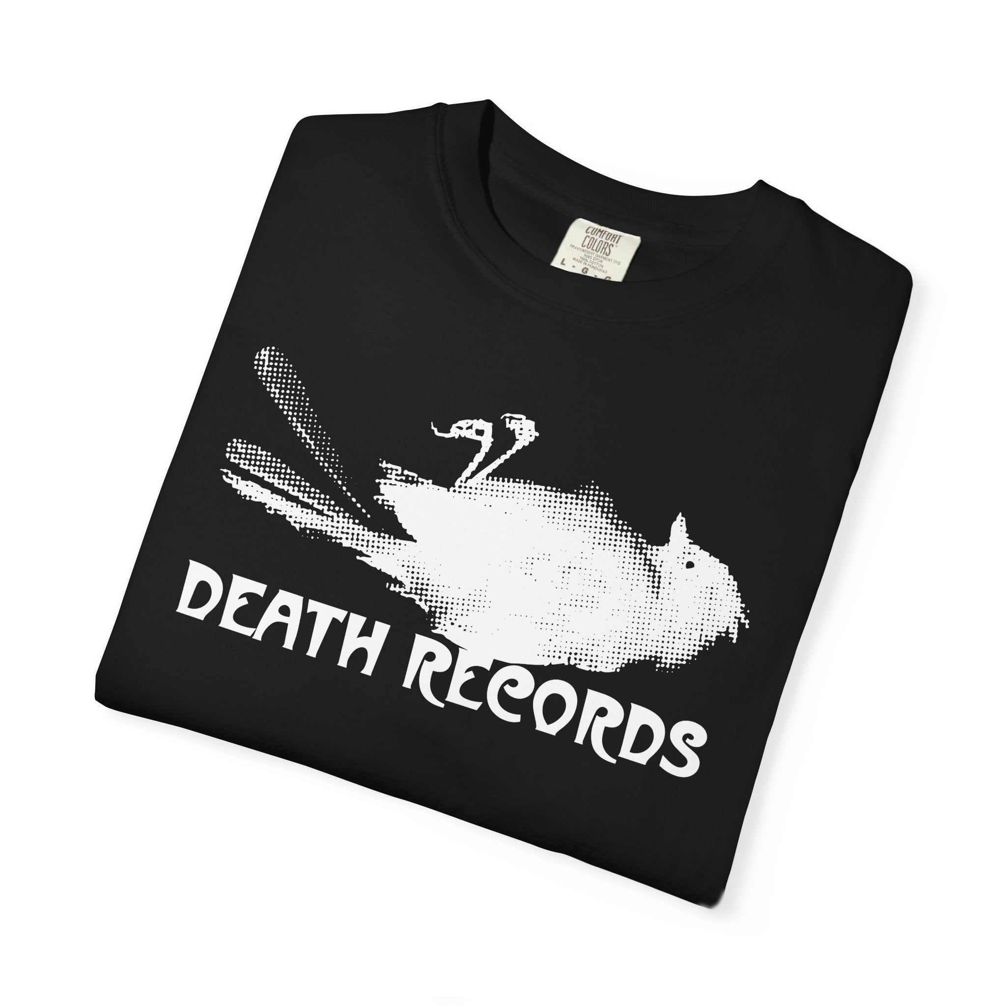 Death Records Phantom of the Paradise Unisex Garment-Dyed T-shirt