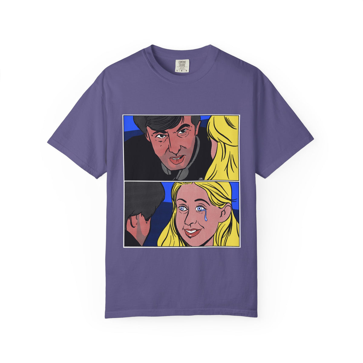 "I'm Always Being Real..." Unisex Garment-Dyed T-shirt