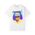 Huell Howser AMAZING! Retro Airbrush Style Unisex Garment-Dyed T-shirt