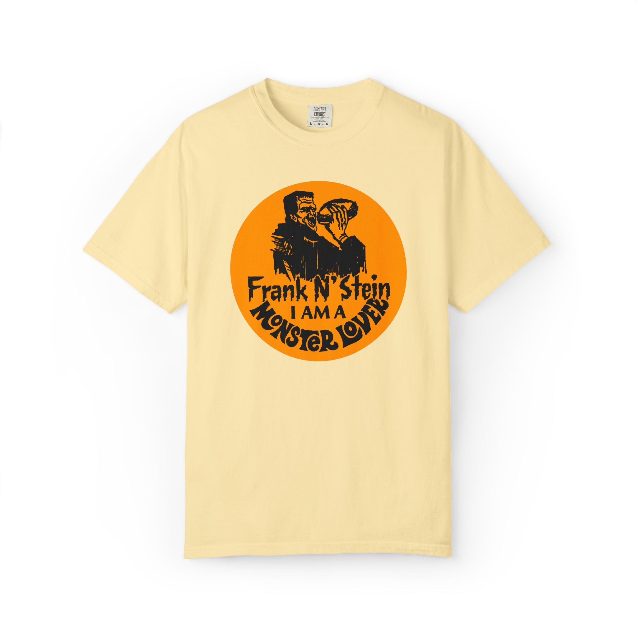 Frank N' Stein Monster Lover Retro Restaurant Unisex Garment-Dyed T-shirt