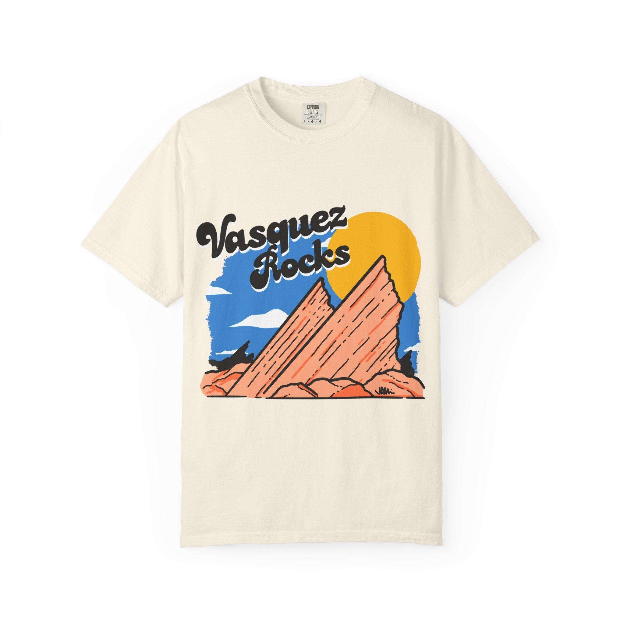 Vasquez Rocks Unisex Garment-Dyed T-shirt