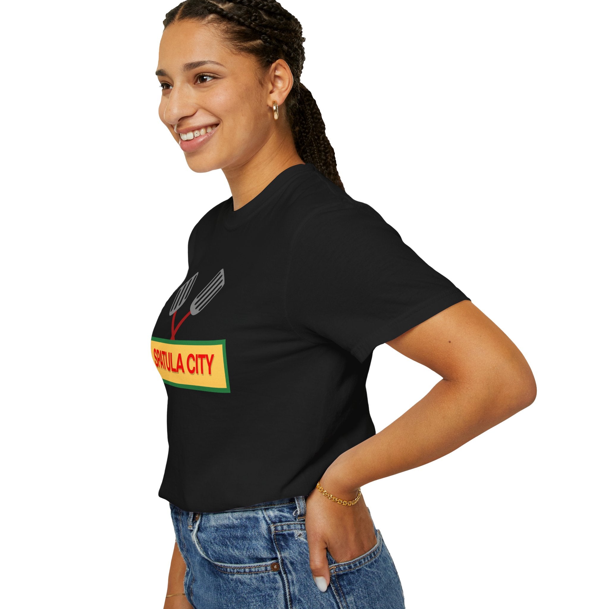 Spatula City Weird Al UHF Unisex Garment-Dyed T-shirt
