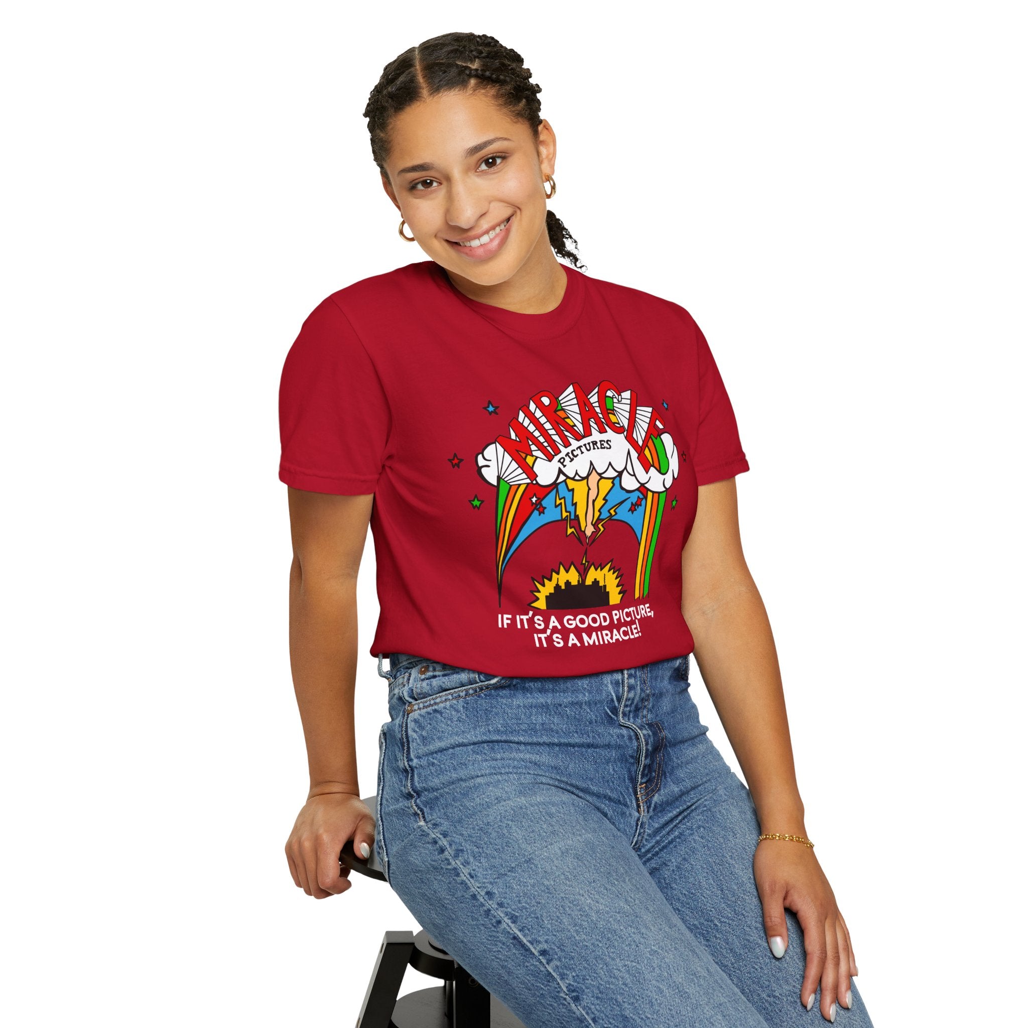 Miracle Pictures HOLLYWOOD BLVD Joe Dante Allan Arkush Roger Corman Film Unisex Garment-Dyed T-shirt