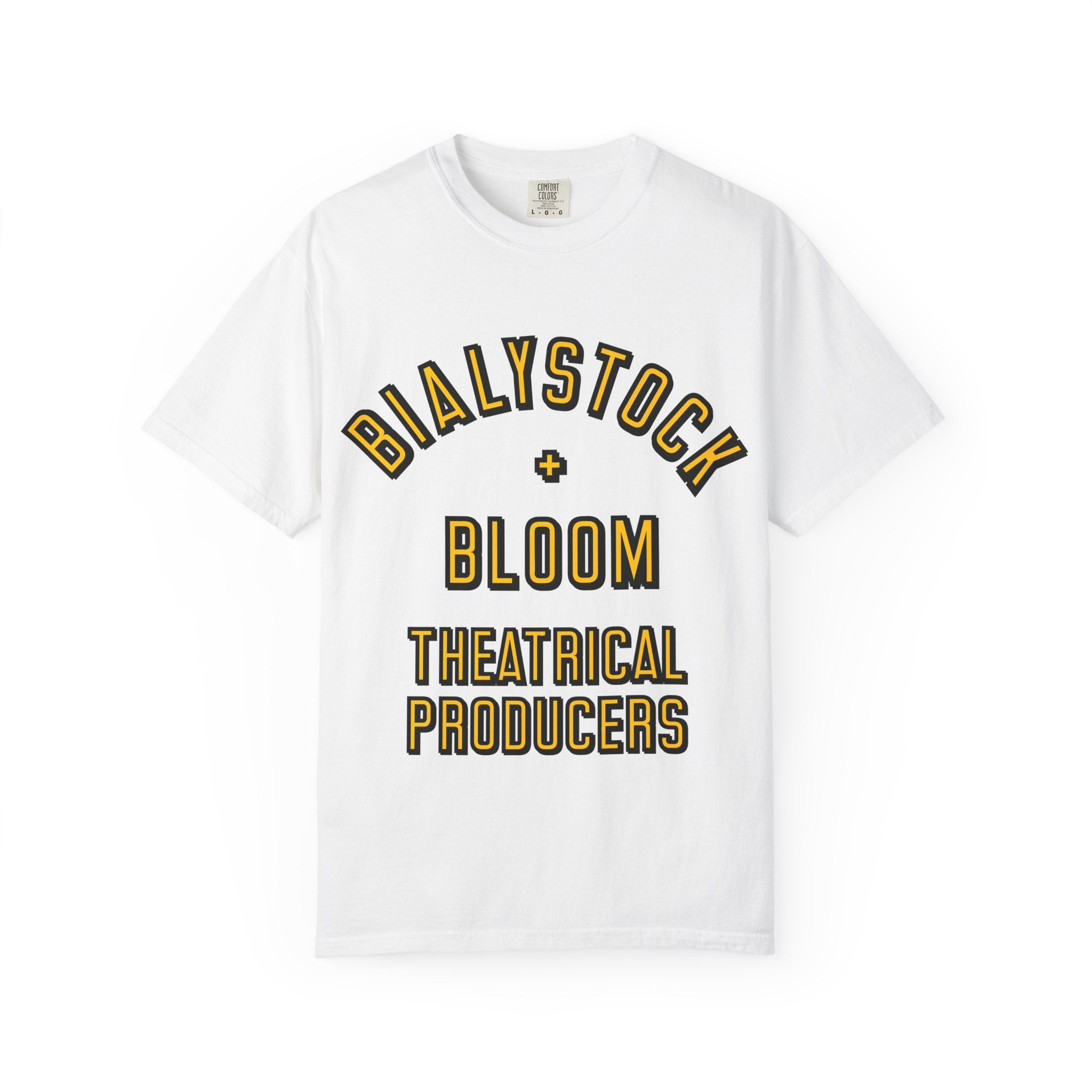 Bialystock & Bloom Mel Brooks' THE PRODUCERS Unisex Garment-Dyed T-shirt