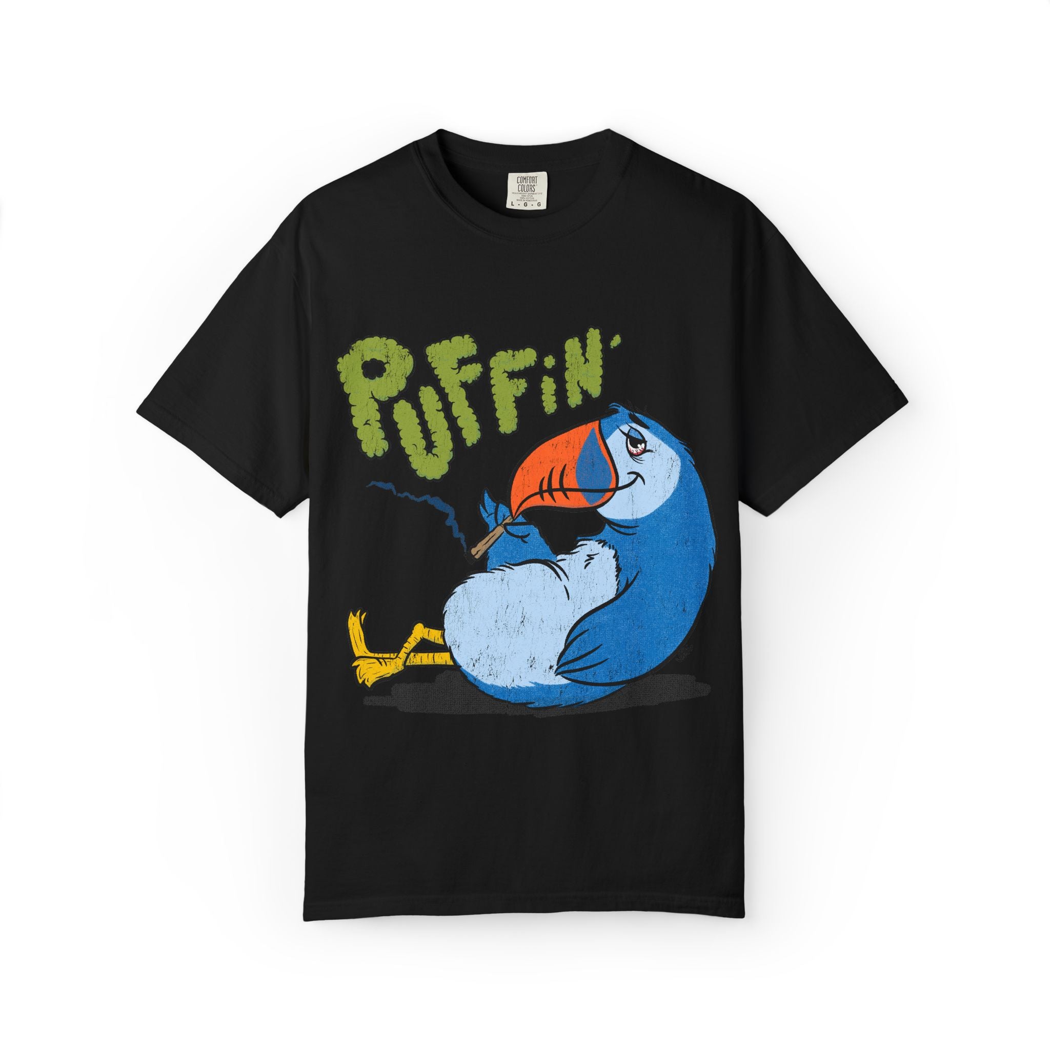 Puffin' Puffin Unisex Garment-Dyed T-shirt