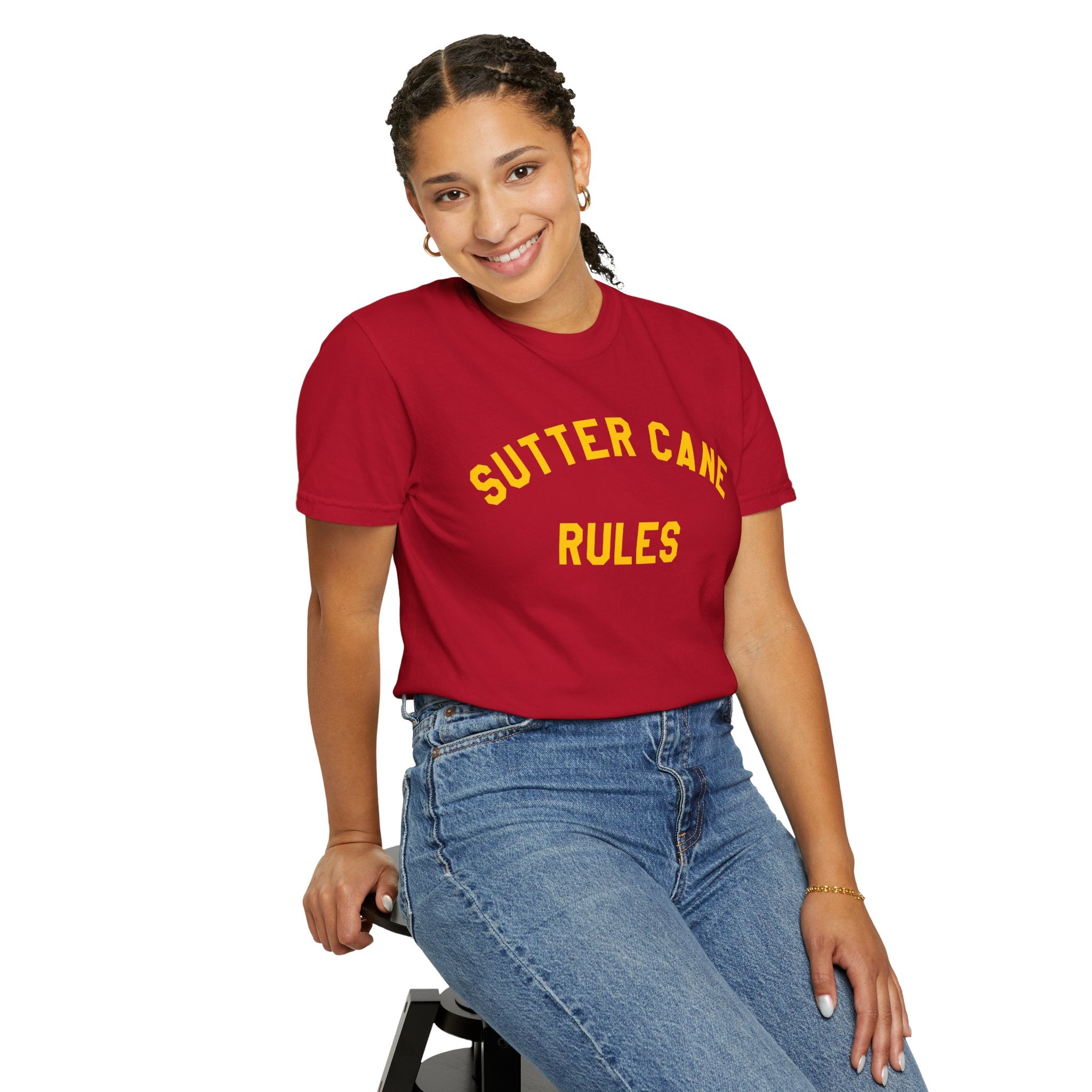 Sutter Cane Rules In the Mouth of Madness Unisex Garment-Dyed T-shirt