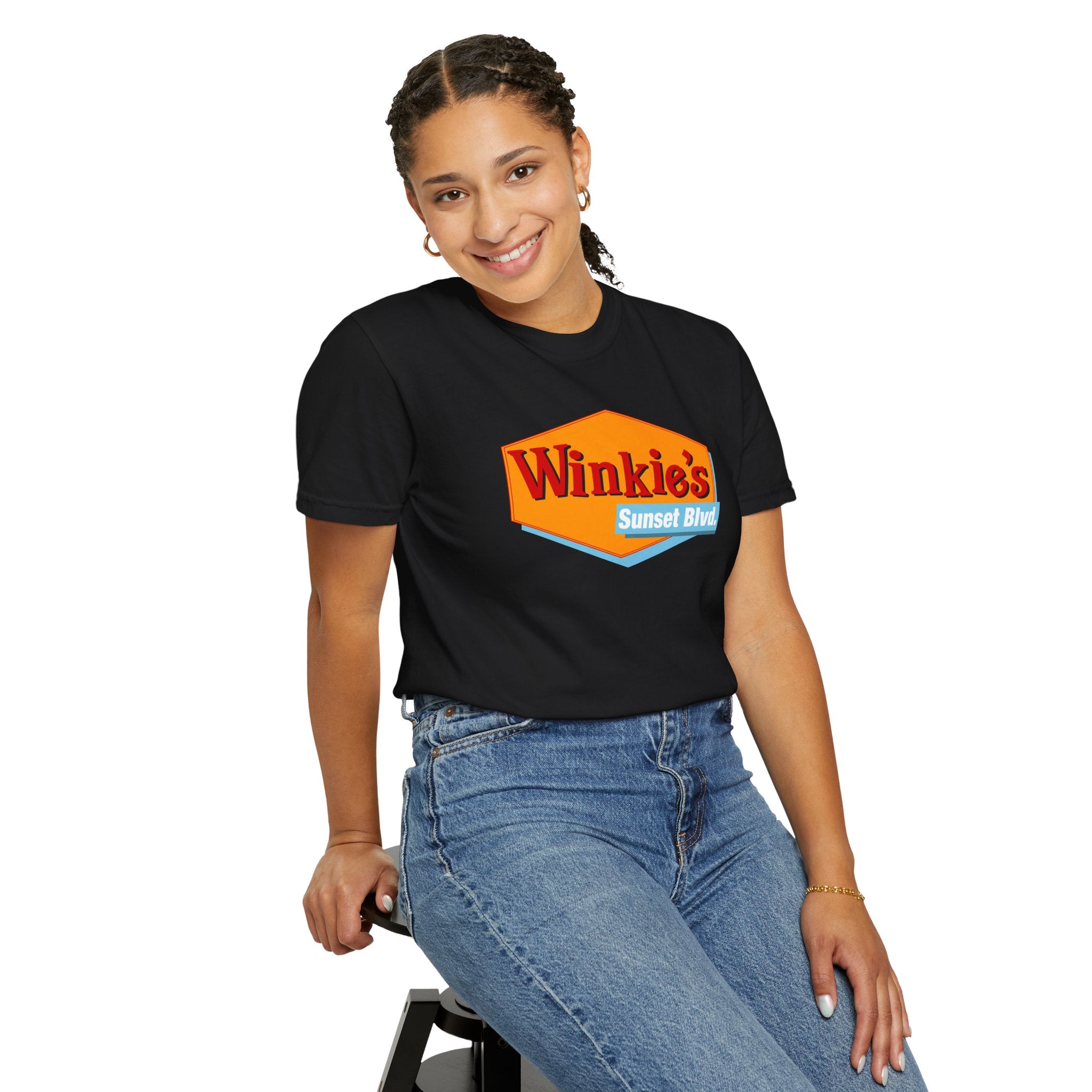 Winkie's Mulholland Drive David Lynch Film Unisex Garment-Dyed T-shirt