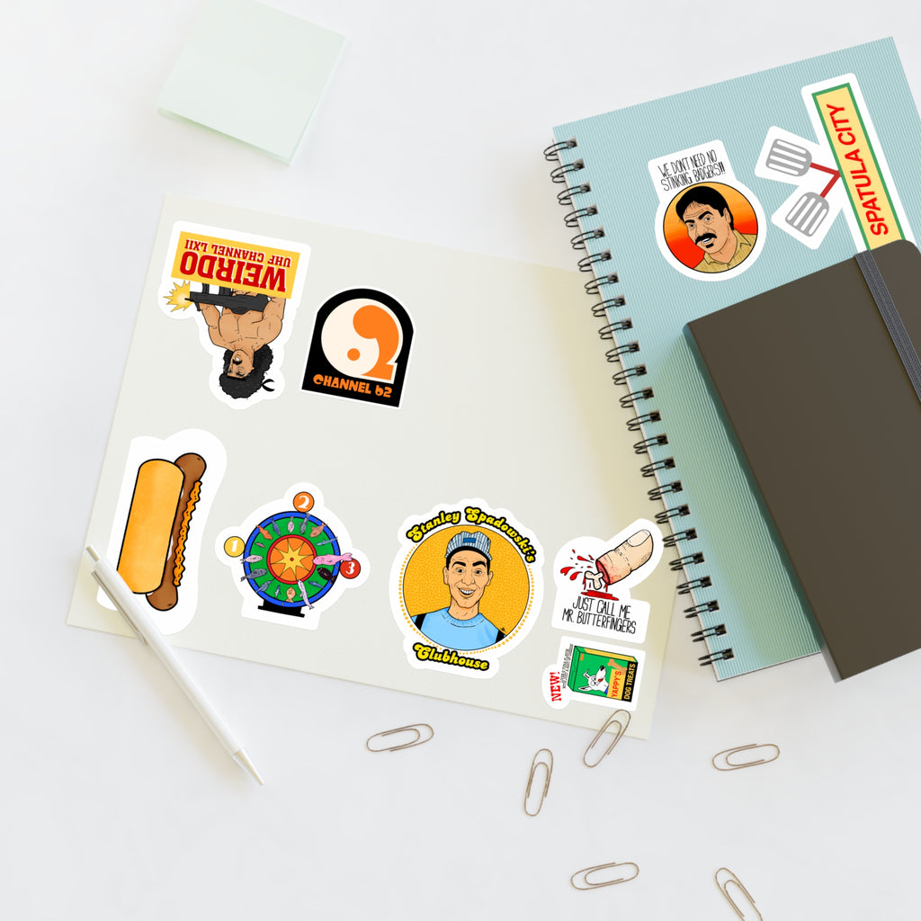 UHF Sticker Sheet