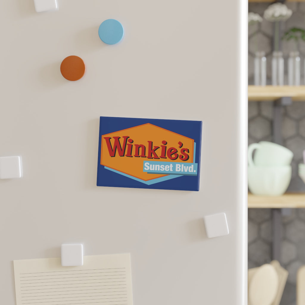 Winkie's Mulholland Drive David Lynch Magnet, Rectangle