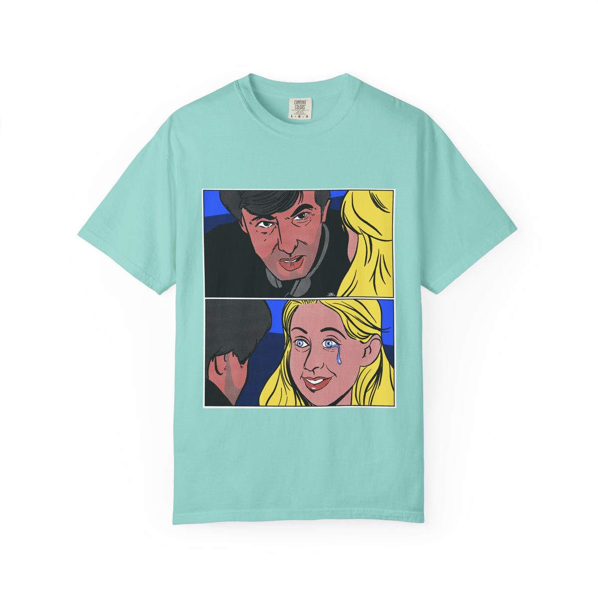 "I'm Always Being Real..." Unisex Garment-Dyed T-shirt