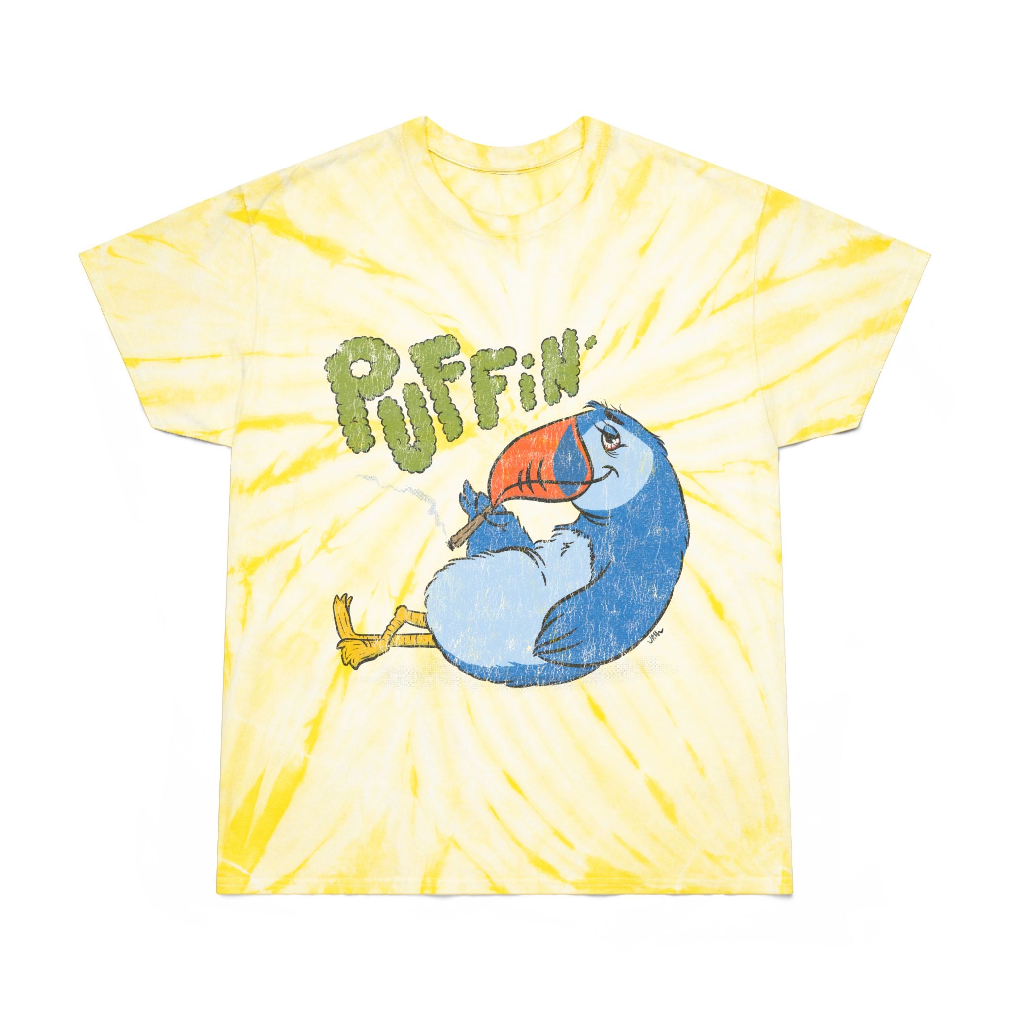 Puffin' Puffin Tie Dye Cyclone T-Shirt