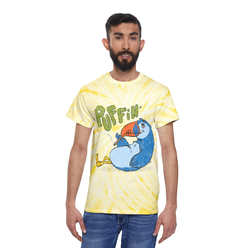 Puffin' Puffin Tie Dye Cyclone T-Shirt