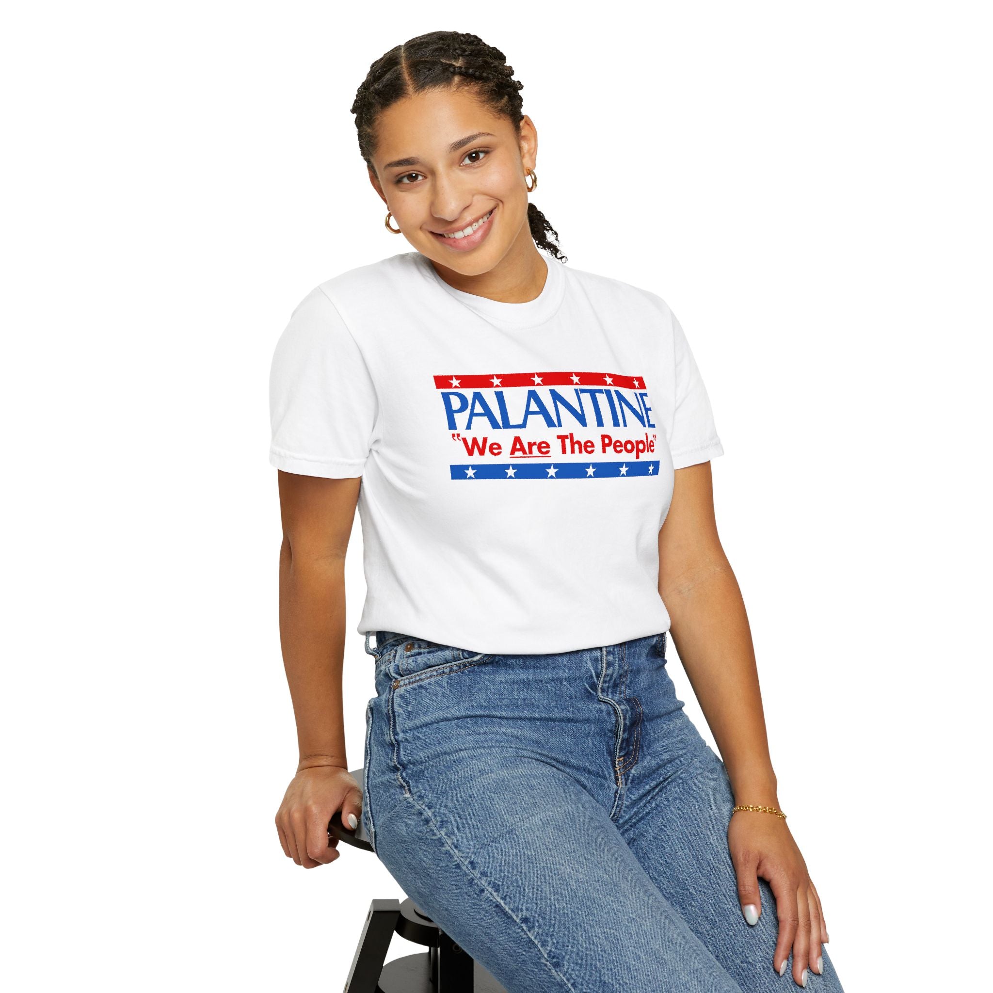 Palantine "We Are The People" Taxi Driver Unisex Garment-Dyed T-shirt