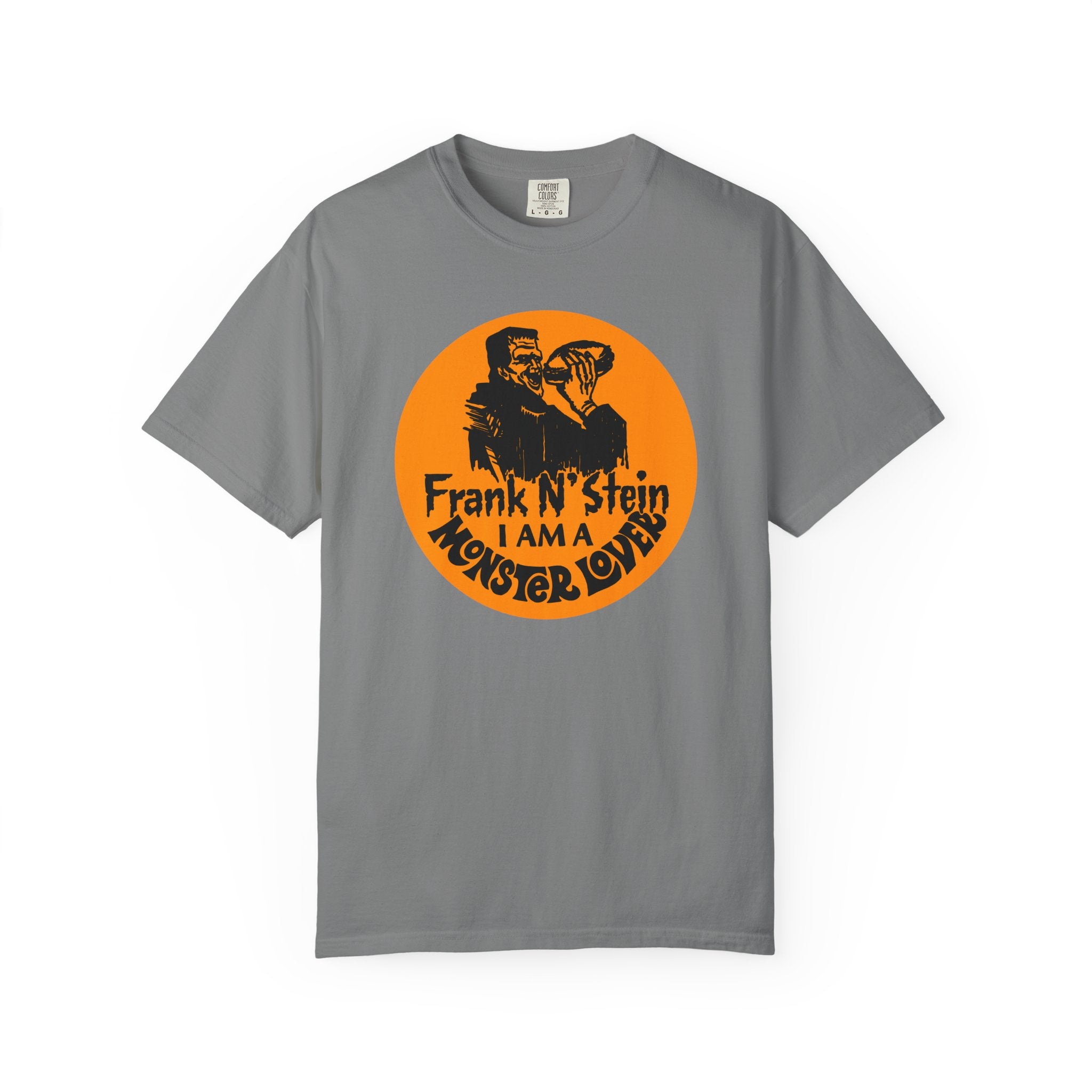 Frank N' Stein Monster Lover Retro Restaurant Unisex Garment-Dyed T-shirt