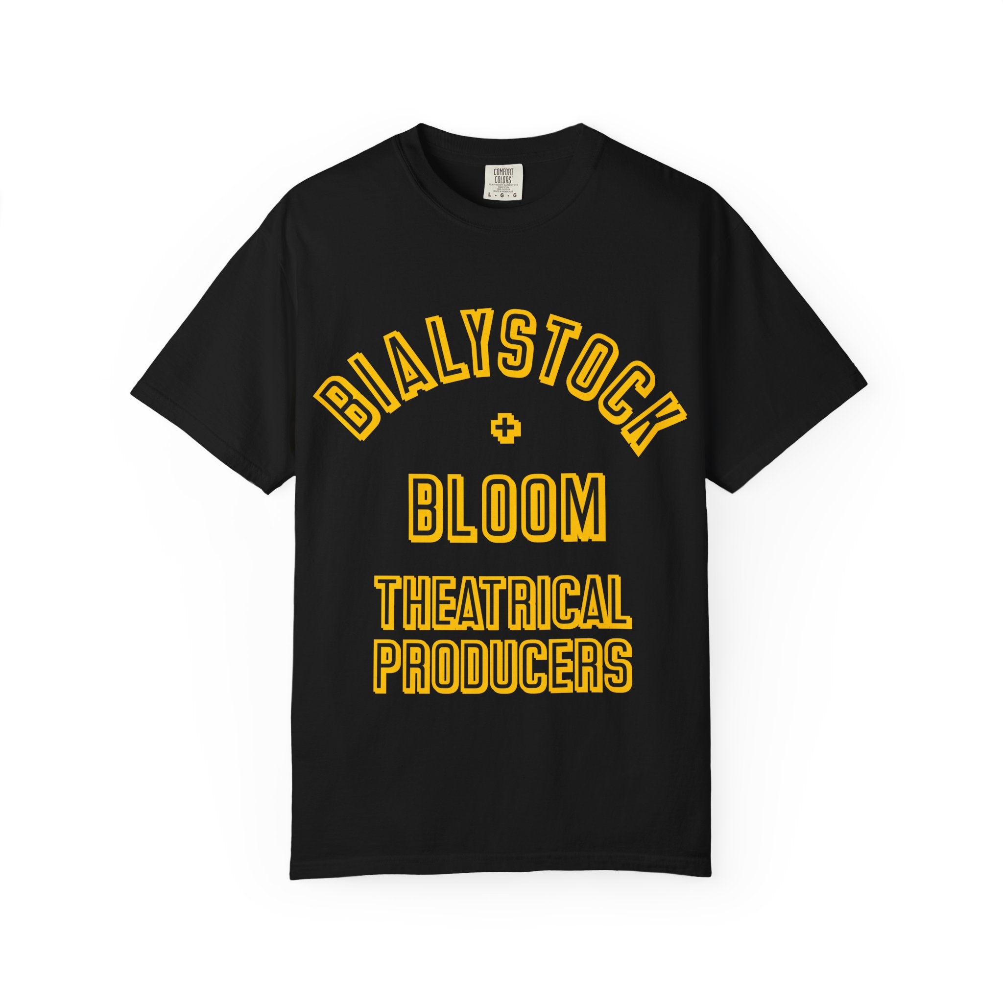 Bialystock & Bloom Mel Brooks' THE PRODUCERS Unisex Garment-Dyed T-shirt