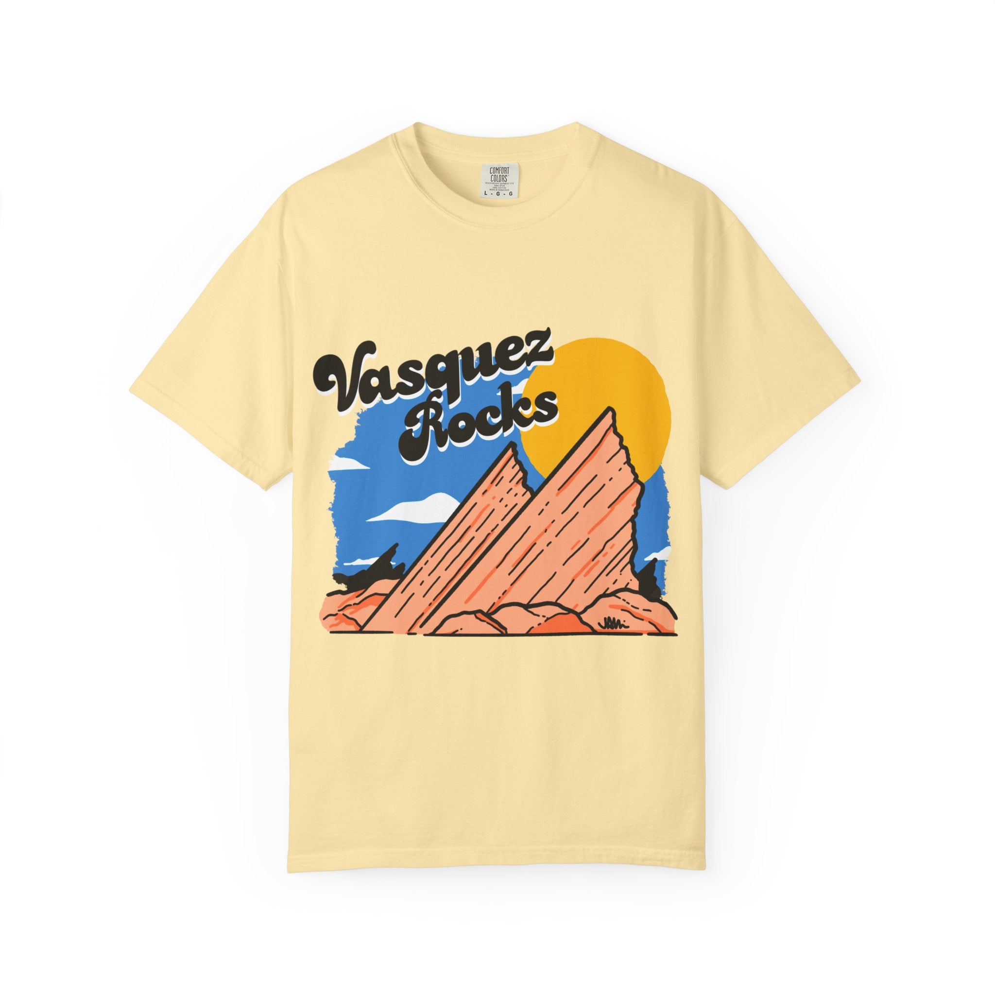 Vasquez Rocks Unisex Garment-Dyed T-shirt