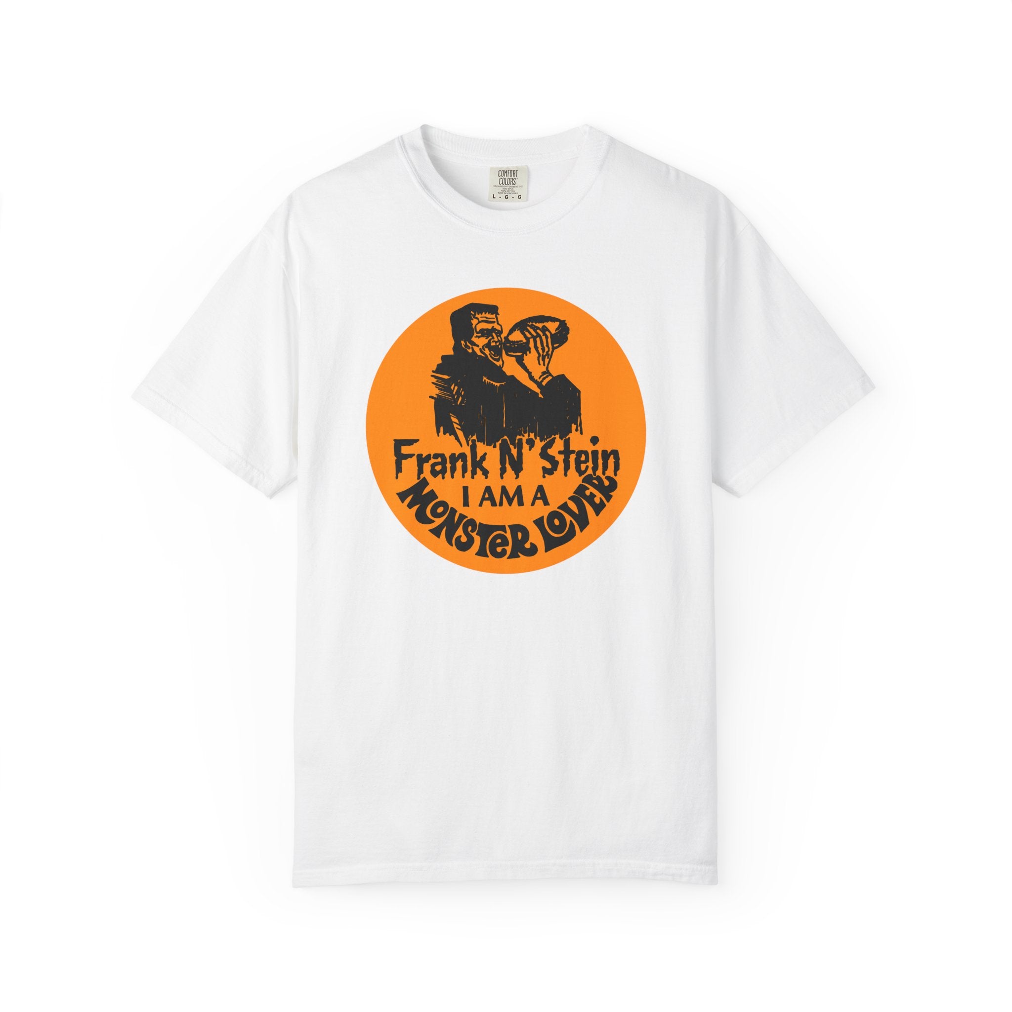 Frank N' Stein Monster Lover Retro Restaurant Unisex Garment-Dyed T-shirt