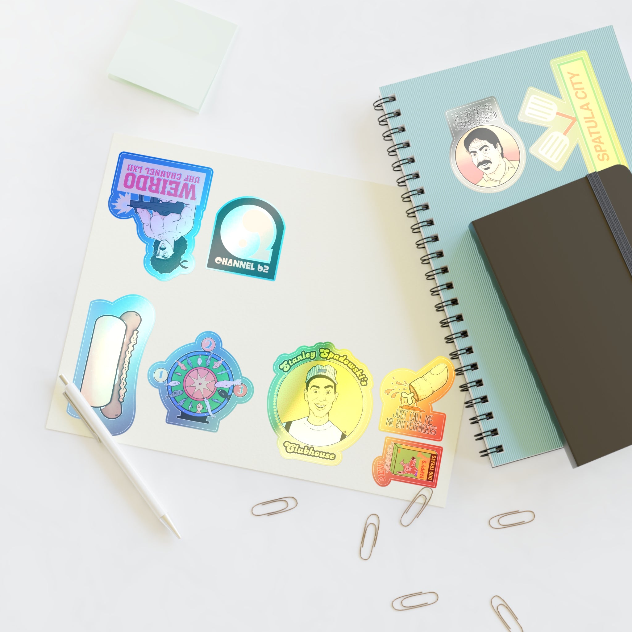 UHF Sticker Sheet