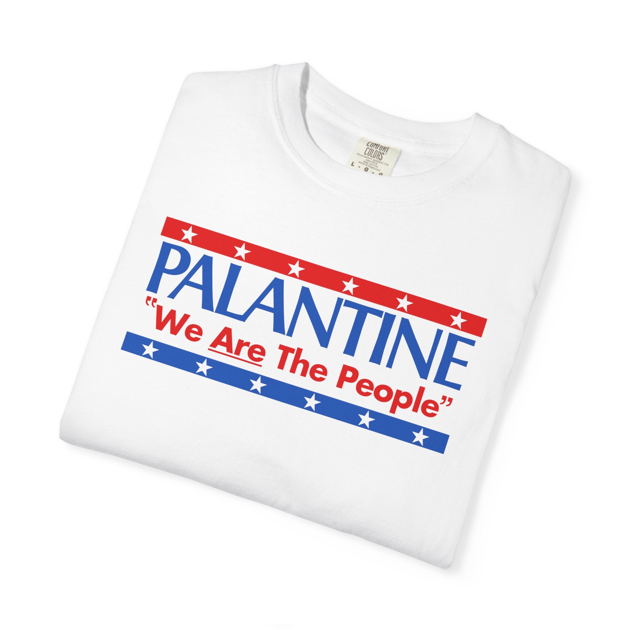 Palantine "We Are The People" Taxi Driver Unisex Garment-Dyed T-shirt