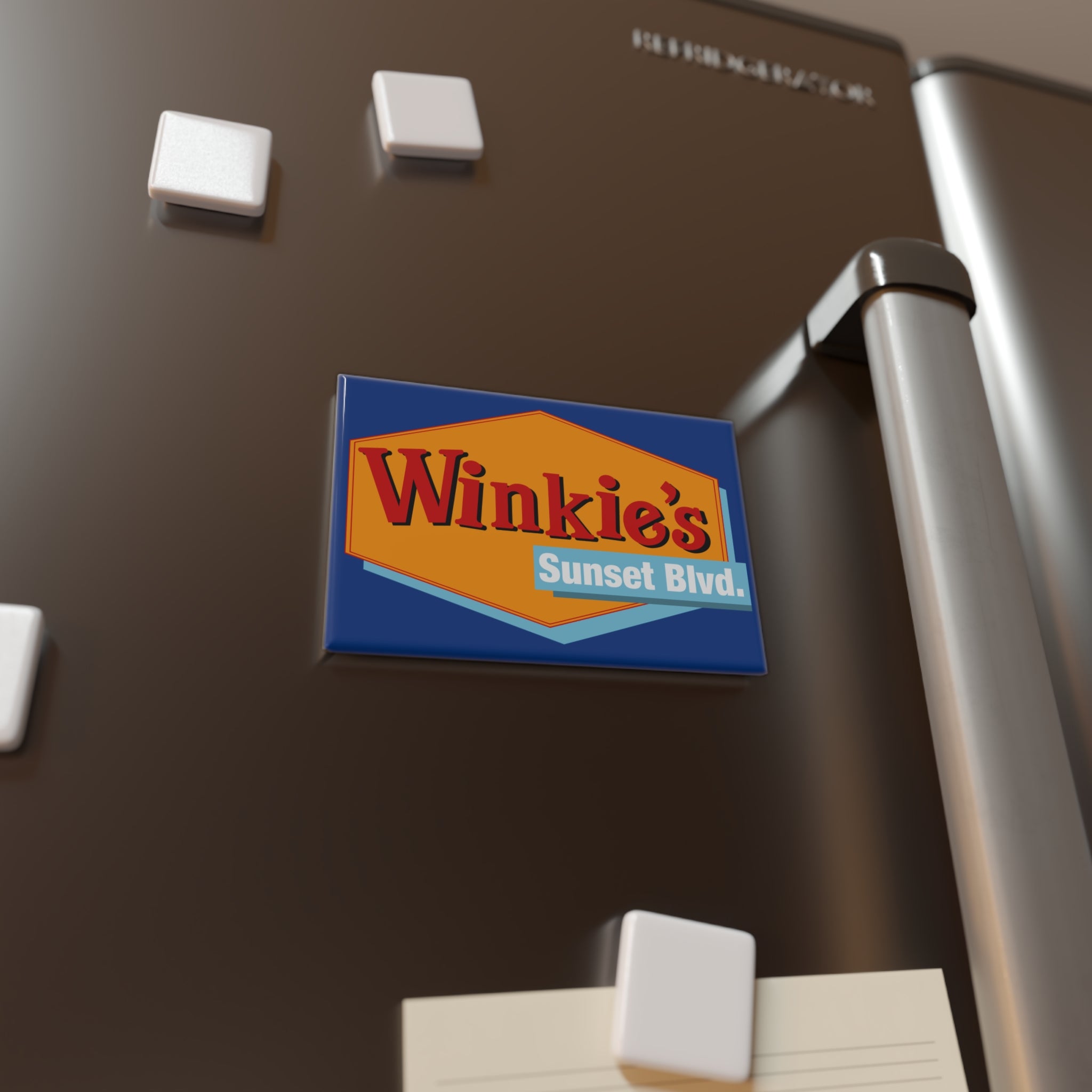 Winkie's Mulholland Drive David Lynch Magnet, Rectangle