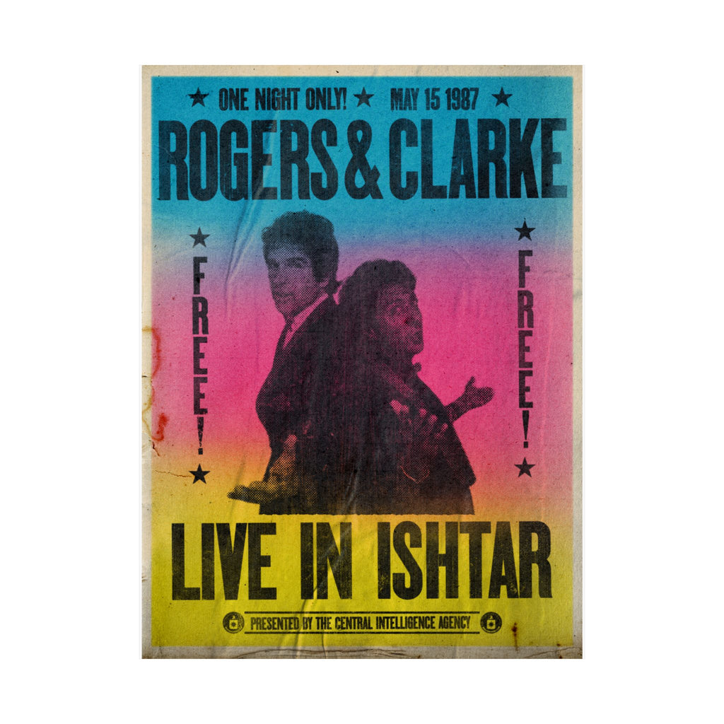 Rogers & Clarke Live in Ishtar Aged Version Matte Vertical Posters