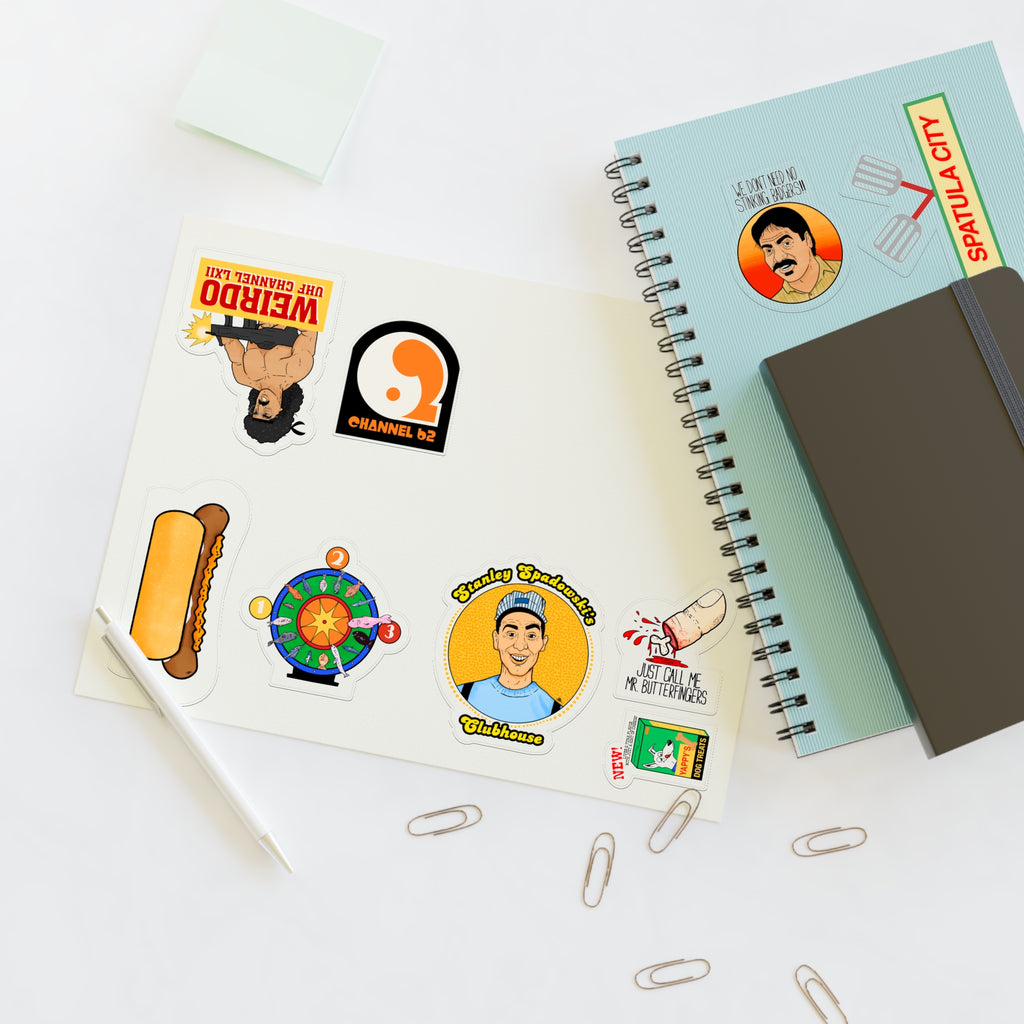 UHF Sticker Sheet