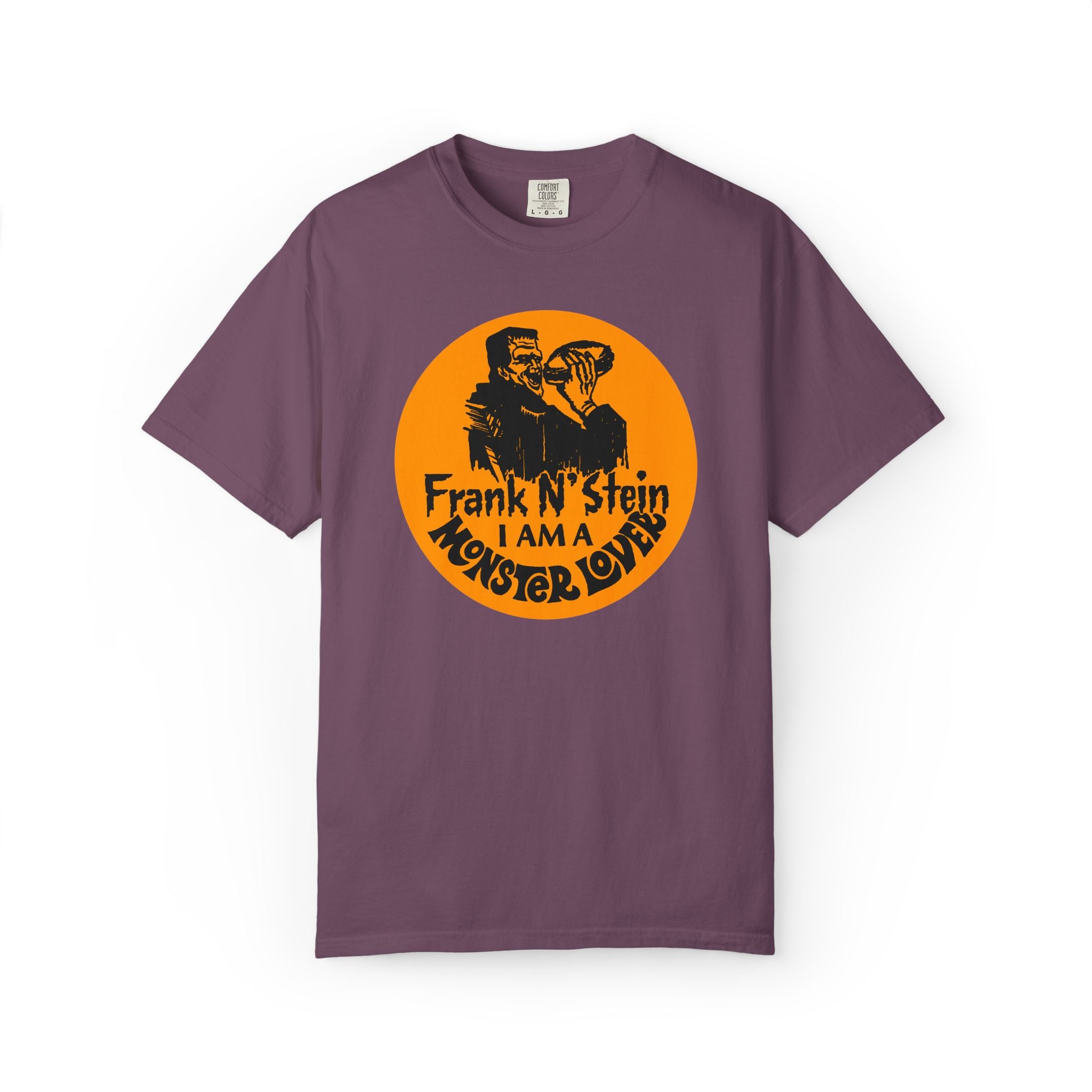 Frank N' Stein Monster Lover Retro Restaurant Unisex Garment-Dyed T-shirt
