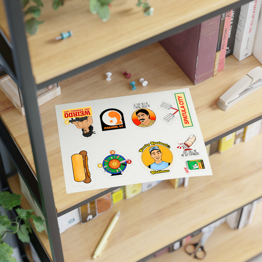 UHF Sticker Sheet