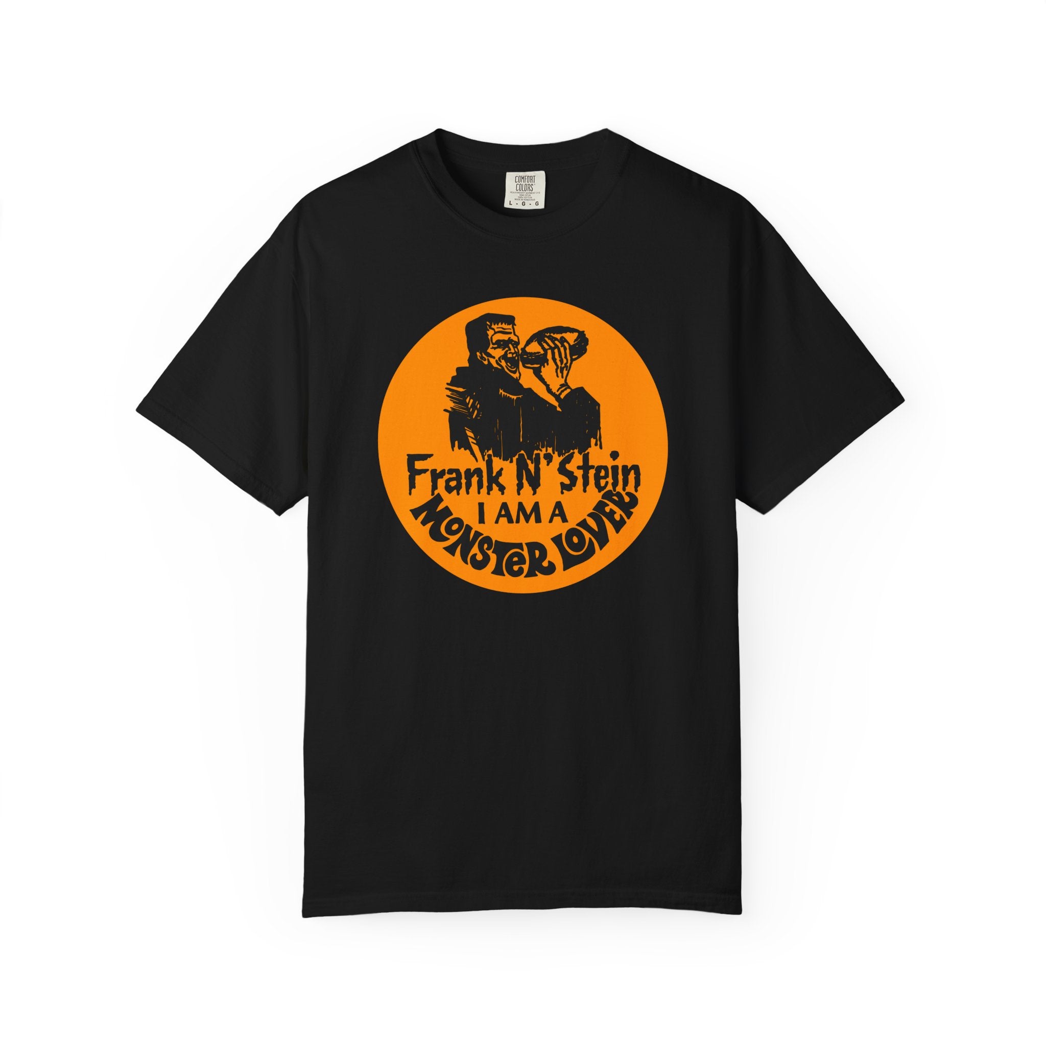 Frank N' Stein Monster Lover Retro Restaurant Unisex Garment-Dyed T-shirt
