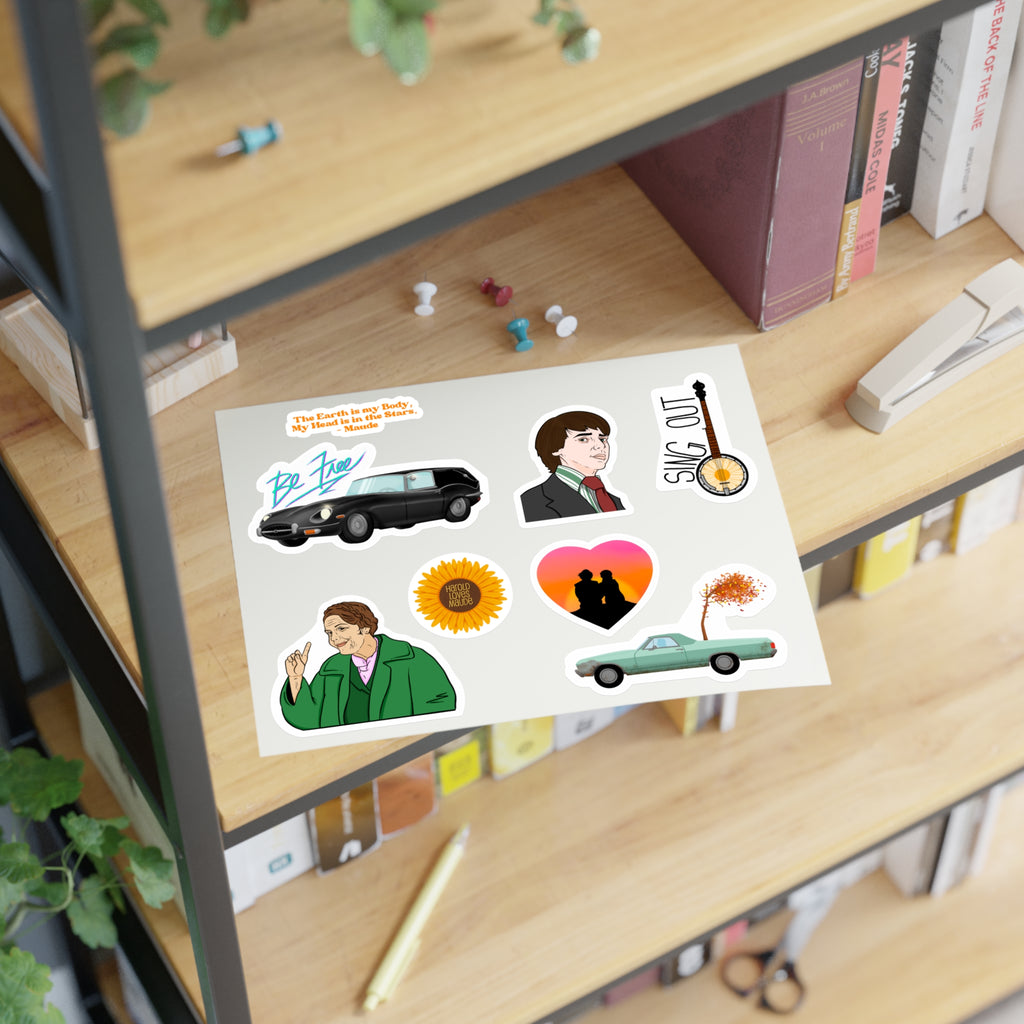 Harold and Maude Sticker Sheet
