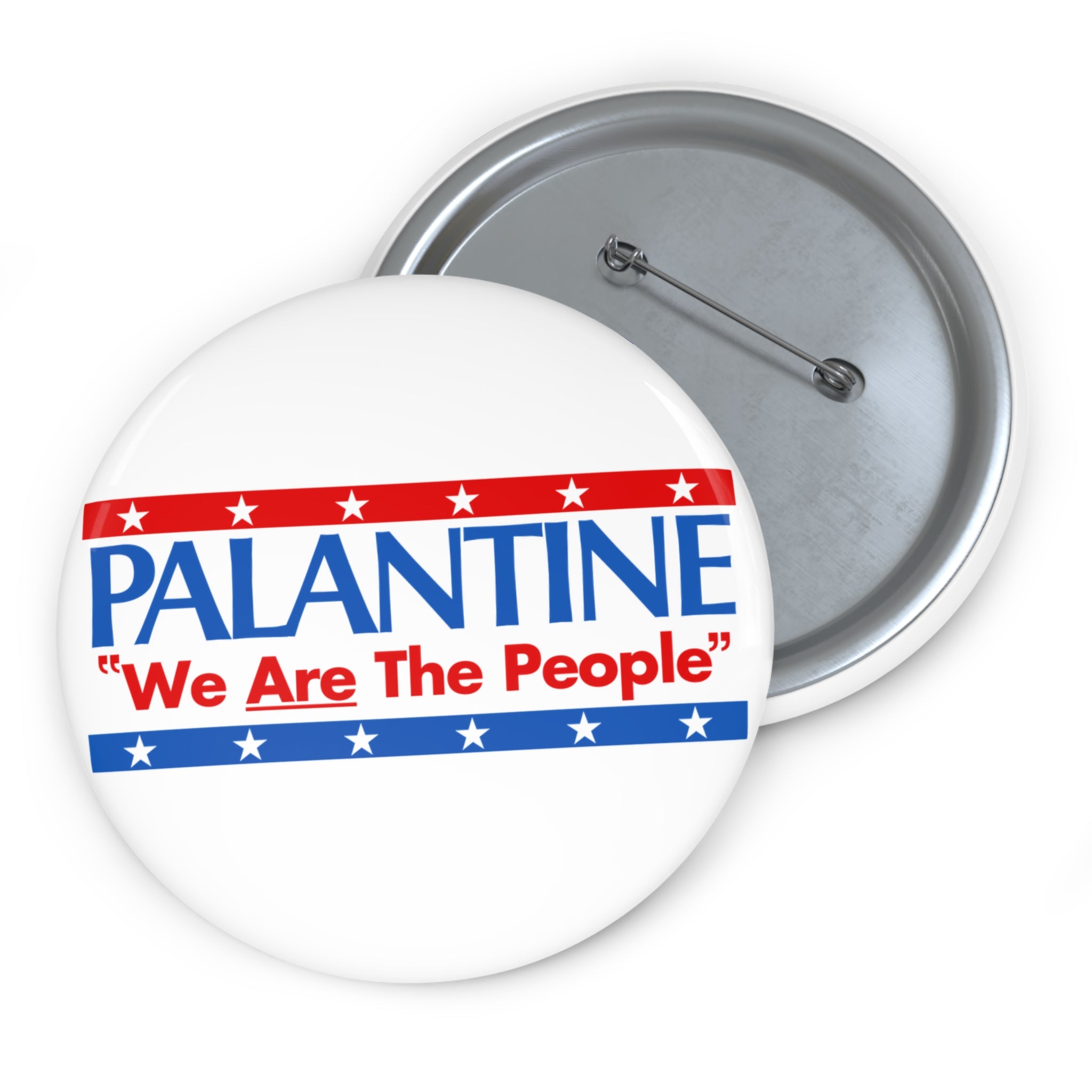 Palantine "We Are The People" Taxi Driver Alternate Campaign Button