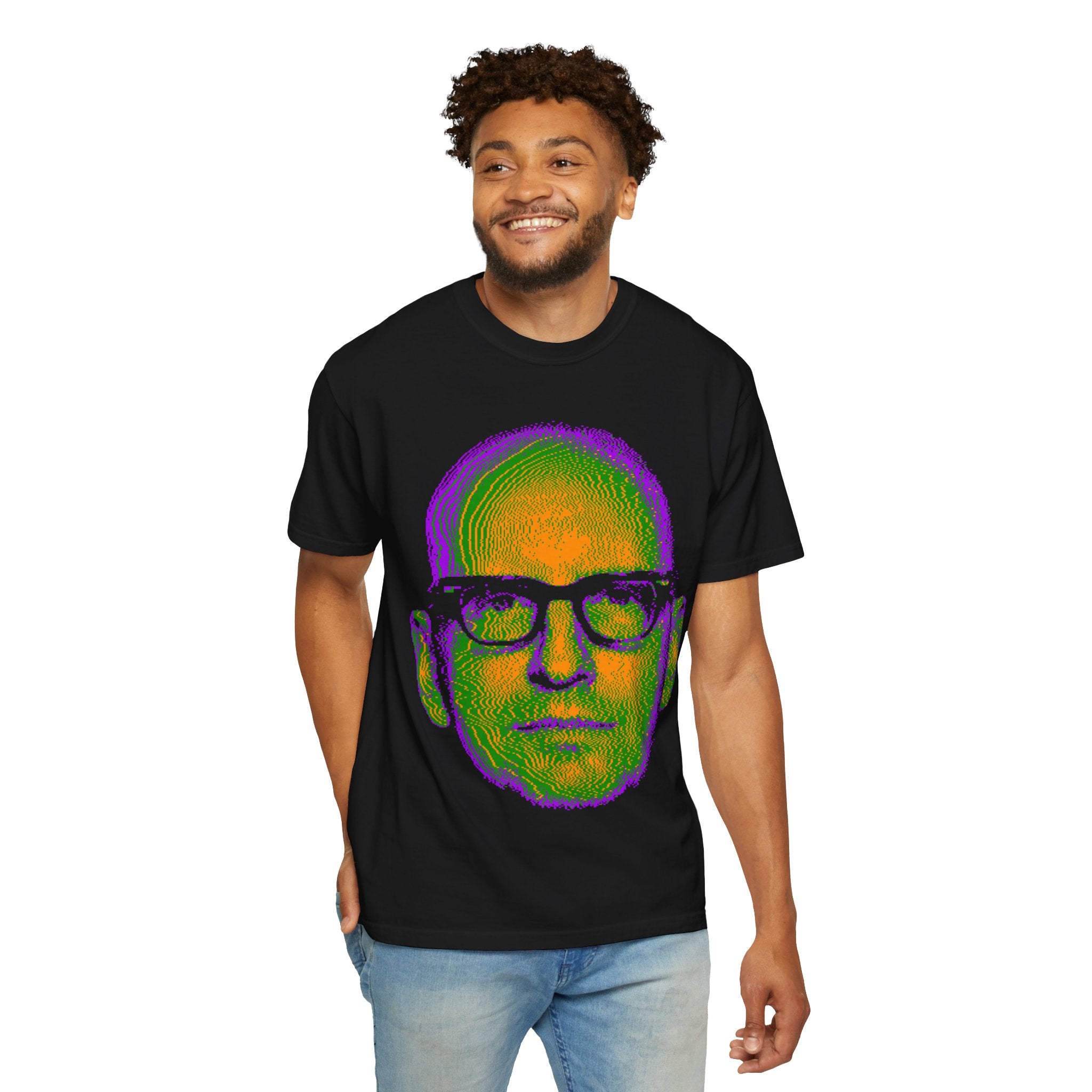 Steven Soderbergh Face Unisex Garment-Dyed T-shirt